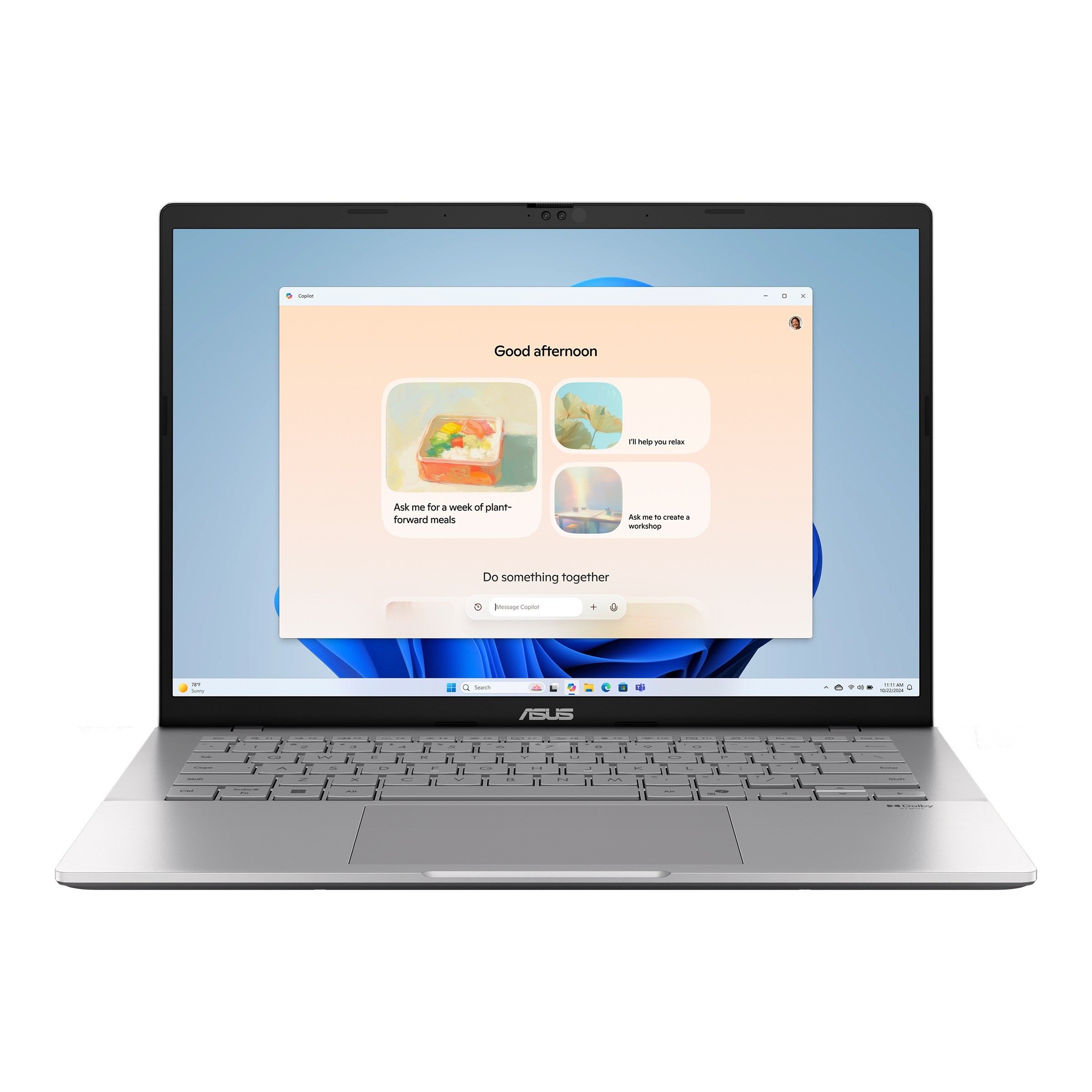 ASUS ASUS Vivobook S14/M3407GA-OLED013WZ/AI7-445/14"/WUXGA/16GB/512GB/AMD int/W11H/Silver/2R