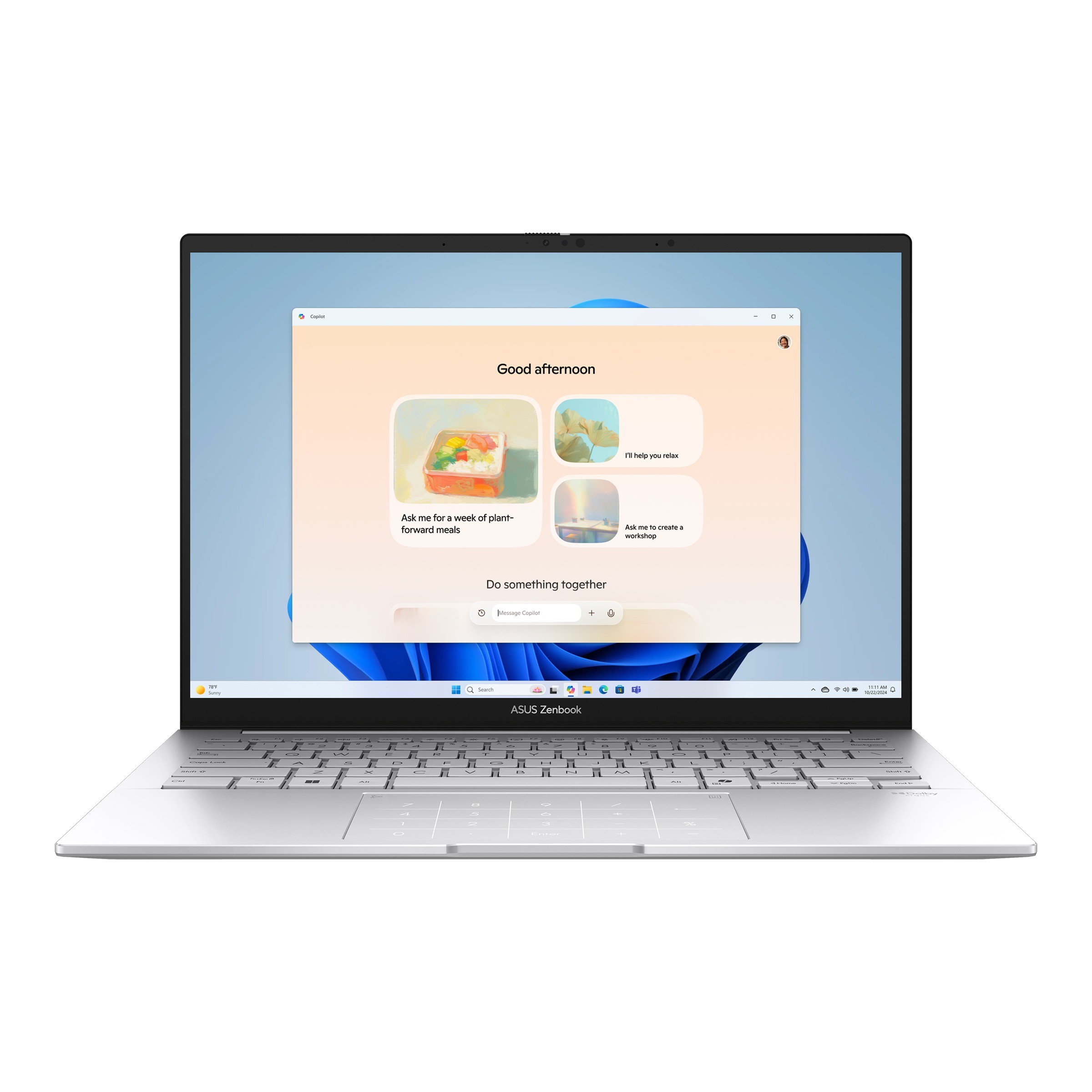 ASUS ASUS Zenbook 14/UX3405CA-OLED1681WZ/U7-255H/14"/WUXGA/T/32GB/512GB/Intel int/W11H/Silver/2R