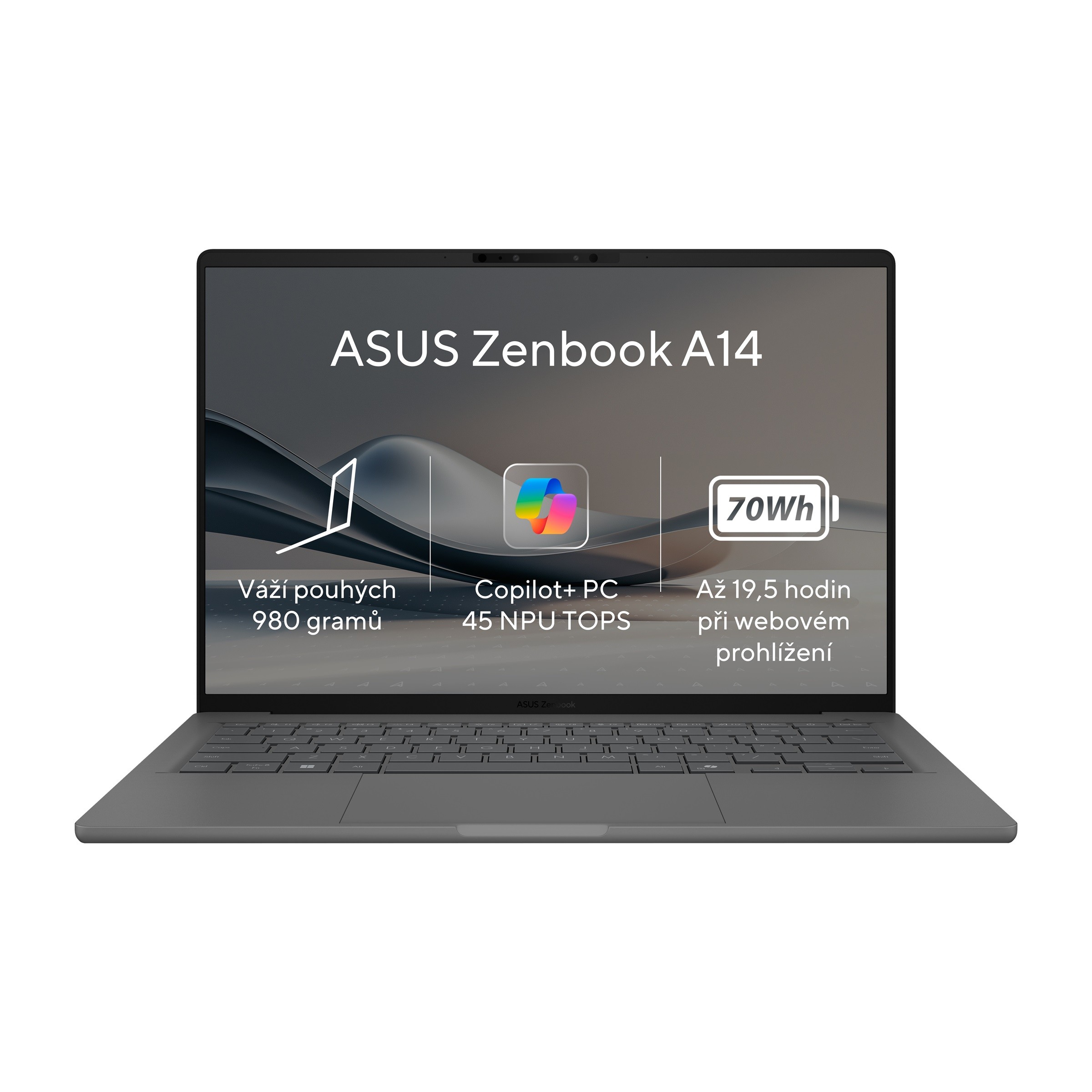 ASUS Zenbook A14/UX3407QA-OLED267W/SD-X1-26-100/14