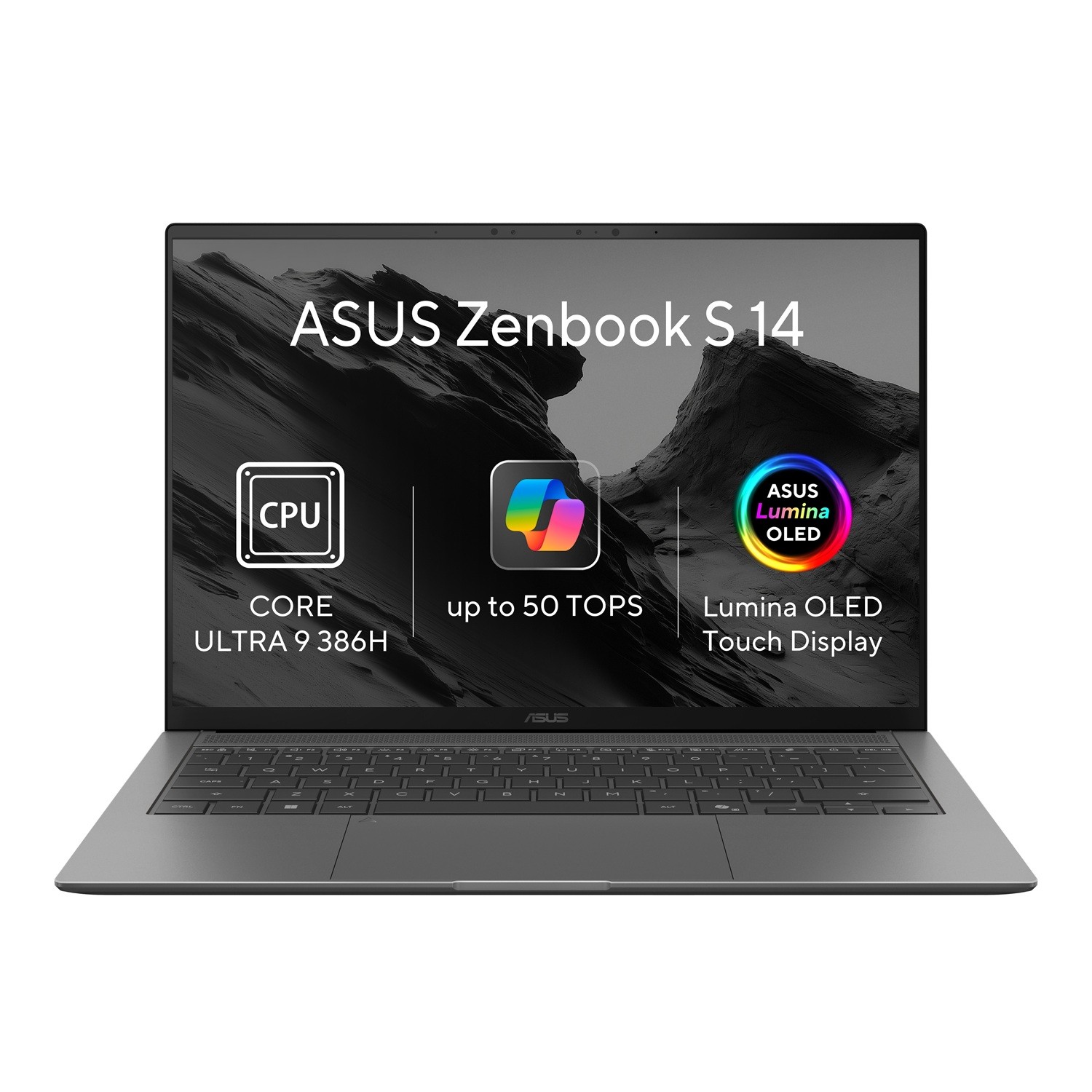 ASUS ASUS Zenbook S 14 OLED/UX5406AA-OLED234XZ/U9-386H/14"/2880x1800/T/32GB/1TB/Intel int/W11P/Gray/2R
