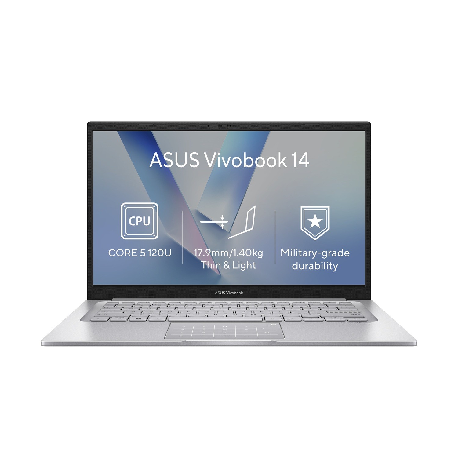 ASUS ASUS Vivobook 14/X1404VA-EB2175WZ/5-120U/14"/FHD/8GB/512GB/Intel int/W11H/Silver/2R
