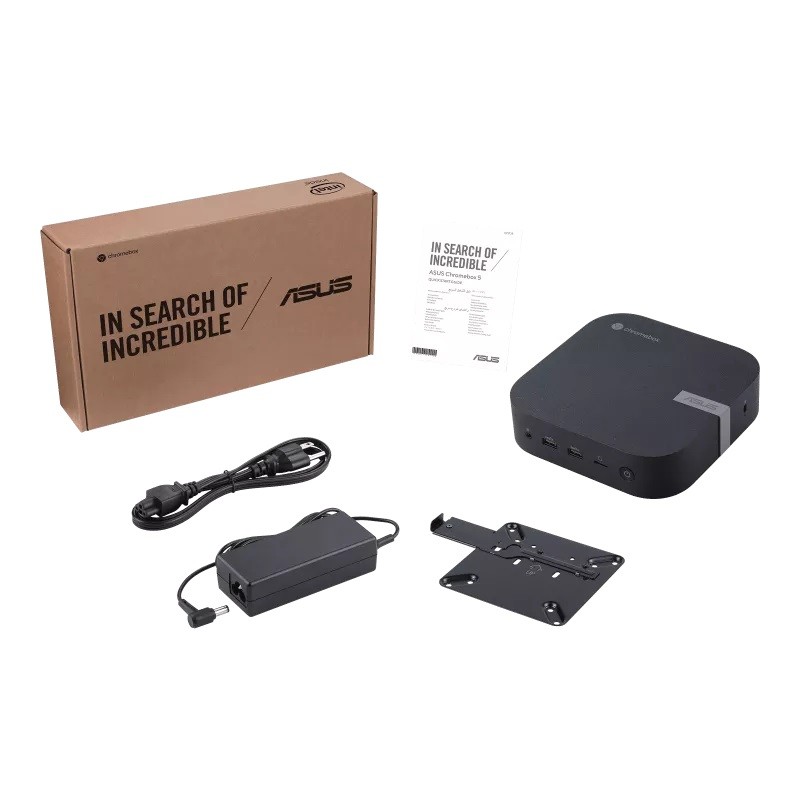 ASUS ChromeBox 5 (CN67) Mini 90MS02N1-M002A0 Počítač Mini, i3-1220P, 8GB, 128GB SSD, UHD, Chrome, 3R.