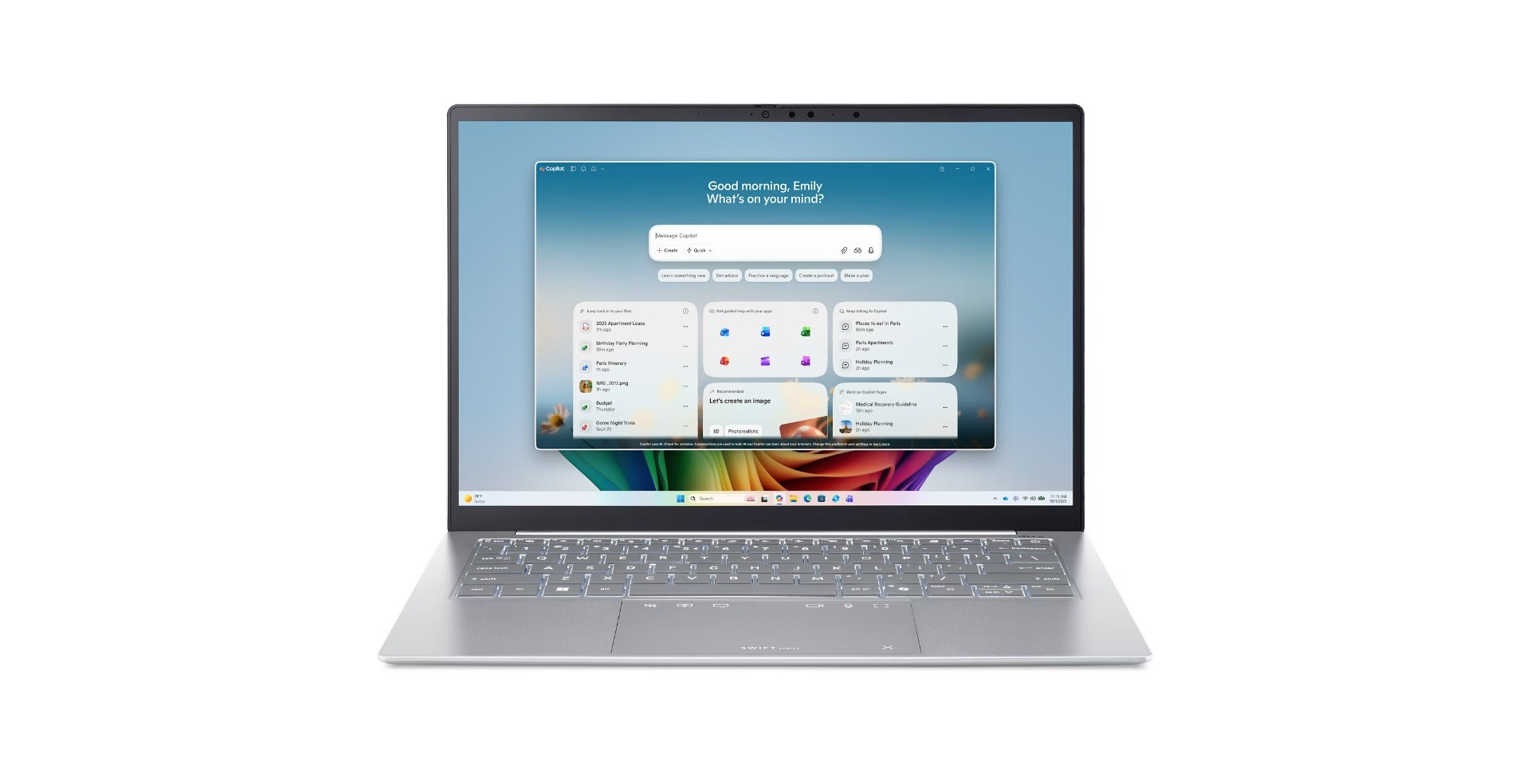 ACER Acer NX.JVQEC.002 Swift Edge 14/SFE14-I51-75MG/U7-355/14"/2880x1800/16GB/512GB/Intel int/W11H/White/2R