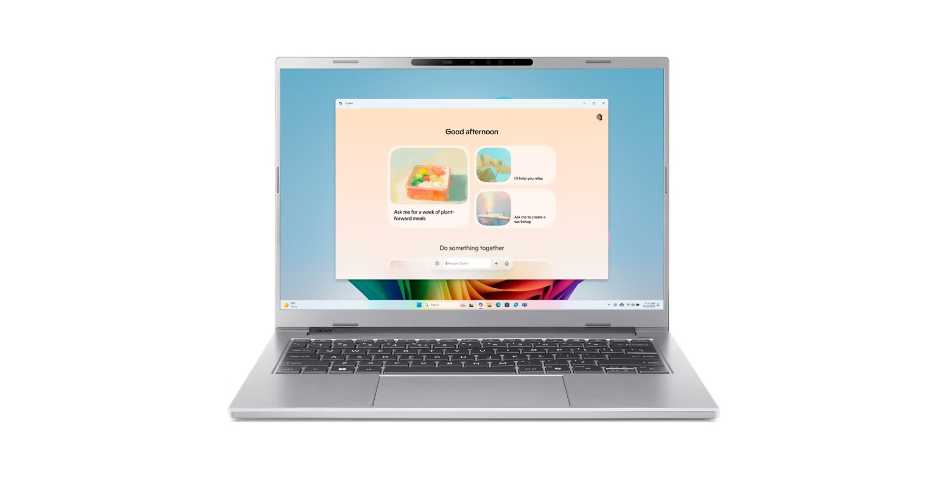ACER Acer NX.JLHEC.00A Aspire 14 AI/A14-53M-7328/U7-256V/14"/WUXGA/16GB/512GB/Intel int/W11H/Silver/2R
