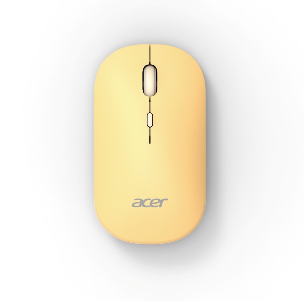 ACER Acer AMR130/Ergonomic/Optical/1,600 DPI/USB+BT/Yellow