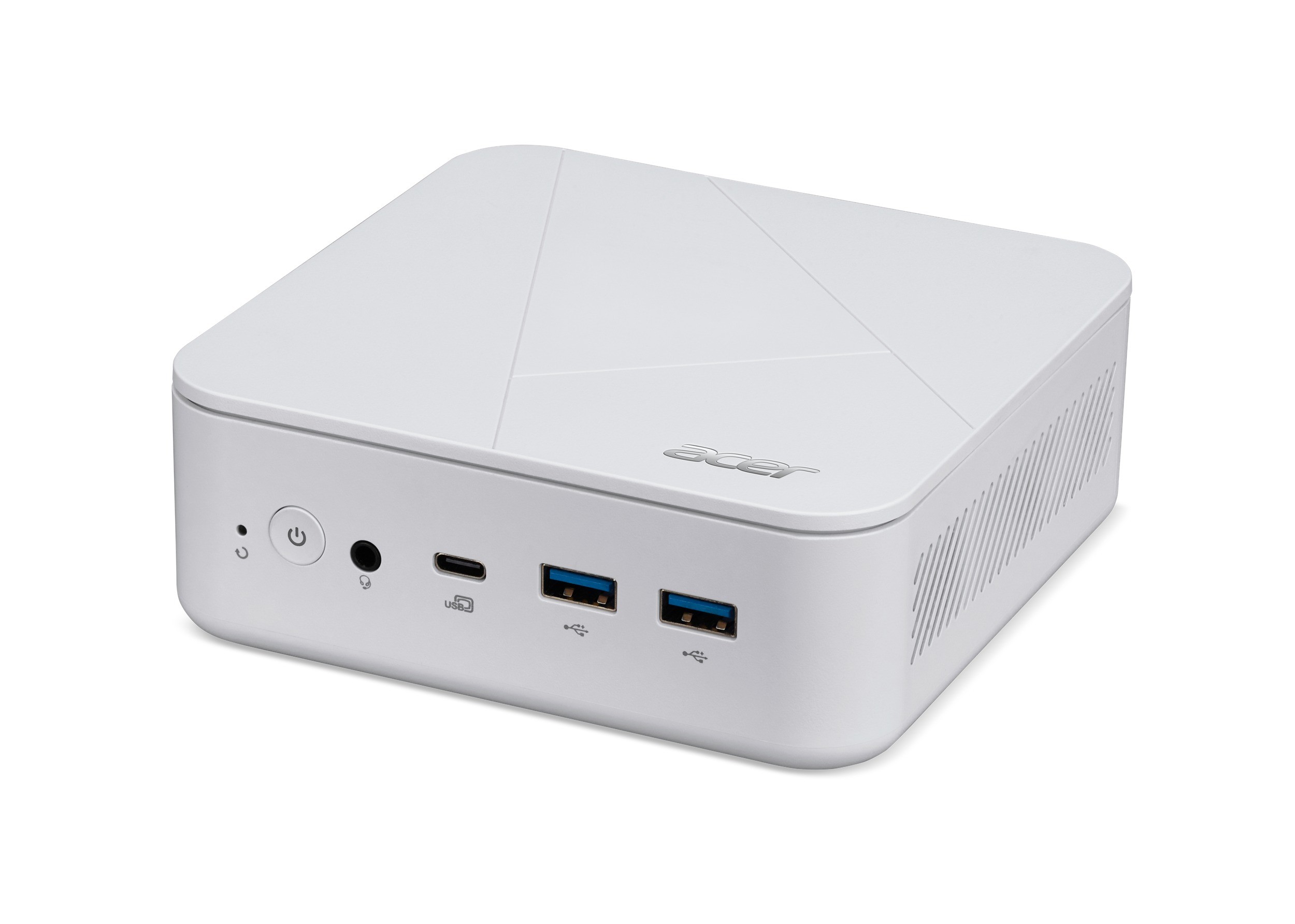 Acer RB102-LNL NUC U5-226V DT.BPLEC.002 Počítač Mini, 1TSSD, W11H.
Copilot+PC

* VESA kit
* Finger Print

Operačný systém: Windows® 11 Home
Procesor: Intel Core Ultra 5 226V (8 jadier - 4P + 4LPE, 8 vlákien, P-core 2,1/4,5 GHz, LPE-core 2,1/3,5 GHz, 8 MB cache)

Pamäť: 16GB DDR5X 8533MT/s
Počet slotov (celkom/voľných): bez slotov (0/0)
Pevný disk: 1024 GB M.2 2280 SSD + (druhý M.2 2280 SSD voľný slot)
Optická mechanika: nie
Grafická karta: Intel Arc 130V
Sieť: 2x LAN 2,5 G
Bezdrôtová komunikácia: WLAN + Bluetooth (WiFi6 + BT 5.2)
Farba: biela

Porty:
* HDMI 2.0
* DP 1.4
* 1x Thunderbolt 4 typ C
* 4x USB 3.2 gen 2 typ A