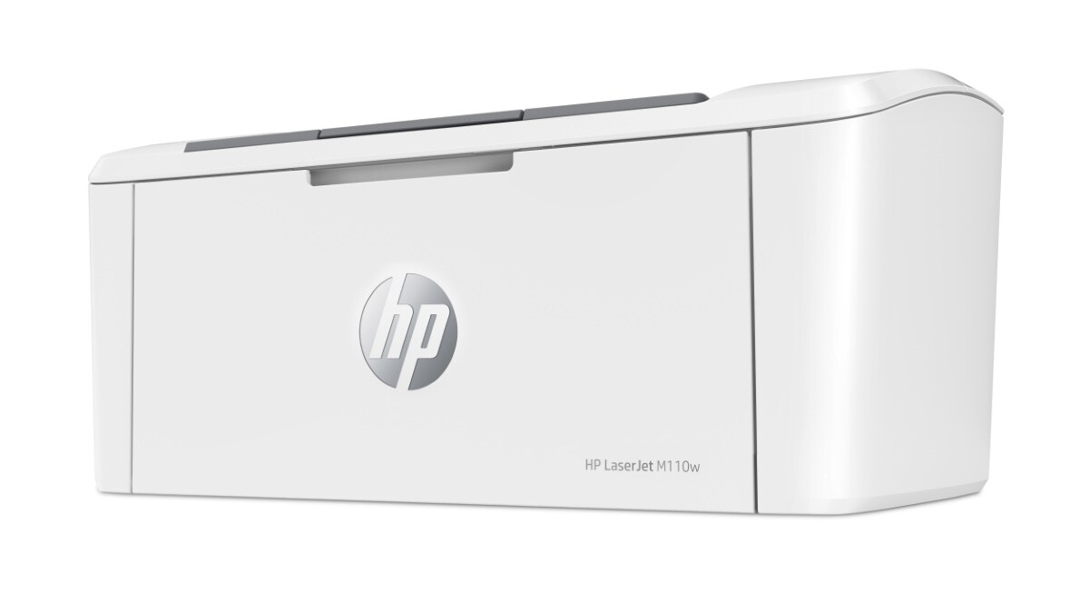 HP LaserJet M110w 7MD66F#B19 laserová tlačiareň.
*Jednoduché nastavenie WiFi s BLE
*bezstarostné bezdrôtové pripojenie s automatickým resetom
*kapacita papiera 150 listov
*aplikácia HP Smart

Formát tlačiarne:  A4
Rozlíšenie [DPI]:  Až 600 x 600 dpi
Rýchlosť čiernobielej tlače:  20 str./min.
Max.
Pamäť [MB]: 32 MB

Obojstranná tlač:  Nie

Kapacita zásobníka [str]: 

Vstupná kapacita: Až 150 listov
Výstupná kapacita: Až 100 listov

Rozhranie:  1 Hi-Speed USB 2.0; 2.4GHz Wireless 802.11b/g/n
Tlačové jazyky:  PCLm/PCLmS; URF; PWG

Skenér:  Nie
Fax:  Nie

Spotreba [W]:  361 wattov (aktívna tlač), 2.3 watty (pripravené), 1.0 wattov (spánok), 0.05 wattov (Manuálne vypnutie), 0.05 wattov (Automatické vypnutie/Manuálne zapnutie), 1.0 wattov (Automatické vypnutie/Prebudenie cez USB)

Hlučnosť:  6.0 B(A)
Rozmery [mm]:  346 x 360 x 280 mm
Hmotnosť [kg]:  3.8 kg

Podporované operačné systémy: 

Minimálne systémové požiadavky pre Windows: Microsoft® Windows® 11, 10, 7 SP1: 32-bit alebo 64-bit, 2 GB voľného miesta na pevnom disku, pripojenie na internet, Microsoft® Internet Explorer alebo Edge.
Minimálne systémové požiadavky pre Macintosh: Apple® macOS Catalina (v10.15) macOS Big Sur (v11.0) macOS Monterey (v12.0); 2 GB HD; Vyžaduje sa internet
Kompatibilné sieťové operačné systémy: Windows Server 2008 R2 64-bit, Windows Server 2008 R2 64-bit (SP1), Windows Server 2012 64-bit, Windows Server 2012 R2 64-bit, Windows Server 2016 64-bit; Linux (Pre viac informácií pozri http://developers.hp.com/hp-linux-imaging-and-printing)

Obsah balenia: HP LaserJet M110w Wireless Black & White Printer; HP 141A Black LaserJet Toner Cartridge; Napájací kábel; Inštalačný plagát; Referenčná príručka; Záručná príručka & Leták

Záruka: 24 mesiacov