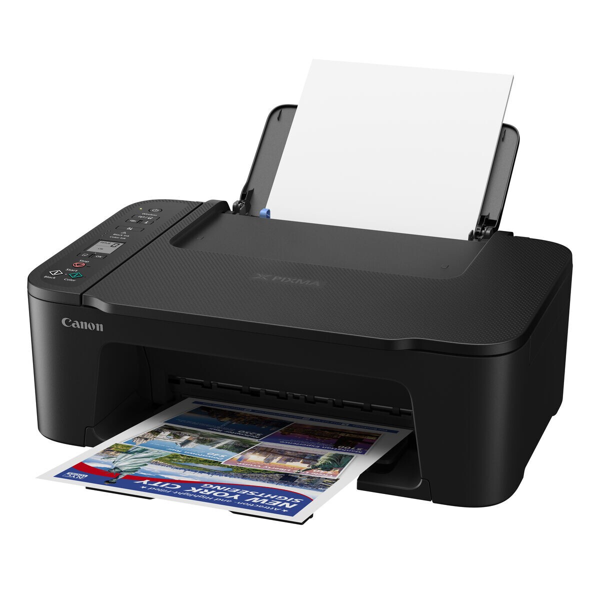 Canon PIXMA TS3750i 6671C006 atramentová multifunkcia.
Rozlíšenie [DPI]: Až 4 800 × 1 200 dpi
Rýchlosť čiernej tlače [str/min]: Pribl.
Rýchlosť farebnej tlače [str/min]: Pribl.
USB Hi-Speed (port B)
Wi-Fi: IEEE802.11 b/g/n
Zabezpečenie siete Wi-Fi: WPA-PSK (AES), WPA2-PSK (AES), WPA3-SAE (AES)
Frekvenčné pásmo bezdrôtovej siete LAN: 2,4 GHz

Technológia tlače: 2 kazety FINE (čierna a farebná)Skenner:
Typ skenera: Plochý skener fotografií a dokumentov so snímačom CIS
Rozlíšenie skenera (optické): 600 × 1 200 dpi
Maximálna veľkosť dokumentu: 216 × 297 mm

Fax: NieSpotreba [W]: Kopírovanie: približ.
Spotreba StandBy [W]: Vypnuté: približne.
Hlučnosť [dB]: pribl.
Rozmery: pribl.
Hmotnosť [kg]: 4 kgPodporované operačné systémy:
Windows 11, Windows 10, Windows 8.1, Windows 7 SP1
Funkčnosť možno zaručiť iba na počítači s predinštalovaným operačným systémom Windows 7 alebo novším.
macOS 10.15.

Záruka: 24 mesiacov