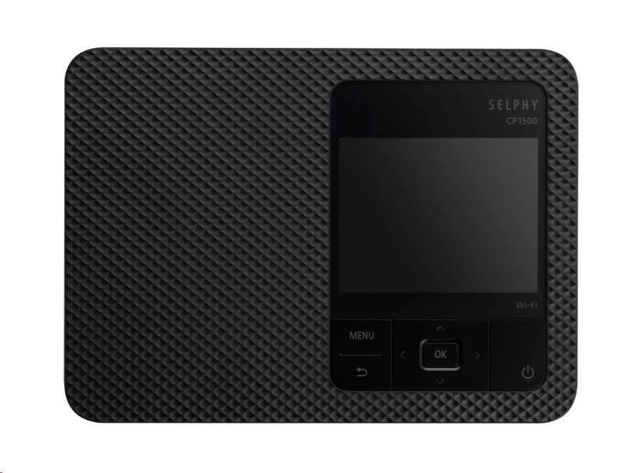 Canon SELPHY CP-1500 5539C002 fototlačiareň - čierna.
Tlačte krásne a odolné fotografie, ktoré vydržia až 100 rokov1 s touto jednoduchou, rýchlou a kompaktnou bezdrôtovou tlačiarňou.
Nádherné, počas okamihu vytlačené fotografie, ktoré vám vydržia celý život
Vytvárajte s touto kompaktnou fototlačiarňou nádherné fotografie plné farieb, ktoré vydržia až 100 rokov.
Nádherné fotografie počas pár okamihov
Vytvárajte fotografie so 16,7 milióna farieb oslnivej kvality ako z fotolaboratória.
Fotografie, ktoré vydržia
Ak sú fotografie uložené v albume, špeciálna vrstva ich ochráni po dobu až 100 rokov1.
Veľkosti stvorené pre vás
Tlačte nádherné živé snímky v rôznych veľkostiach od pohľadníc (100 × 148 mm) po miniatúrne nálepky (22 × 17,3 mm).
Jednoduché bezdrôtové ovládanie
Tlačte jednoducho a bezdrôtovo z inteligentného zariadenia pomocou aplikácie SELPHY Photo Layout.
Šetrí priestor s eleganciou
Toto je tlačiareň, s ktorou je život a ovládanie radosť, a to vďaka kompaktnej veľkosti, veľkému displeju LCD, bezdrôtovému pripojeniu a výberu z troch elegantných farebných prevedení.
Pripojte sa po svojom
Pripojte sa bezdrôtovo k inteligentným zariadeniam pomocou aplikácie SELPHY Photo Layout alebo pomocou počítača a fotoaparátu2 alebo pomocou jednotiek USB-C a USB Flash.
Špecifikácia
Tlač cez Wi-Fi
Tlač priamo z inteligentných zariadení a počítačov,
Sublimačná tlač
Sublimačný tlačový systém s tepelným prenosom na báze farbiva zabezpečí kvalitnú tlač,
Tlač za 41 sekúnd
Vysokokvalitná tlač pohľadníc počas niekoľkých okamihov
Výťažky až na 100 rokov 1
Odolné fotografie s dlhou životnosťou,
16,7 milióna farieb
Fotografie, ktoré tlačí sám život, s realistickými tónmi pleti,
8,9cm (3,5”) displej LCD
Veľká obrazovka s vysokými detailmi,
USB-C
jednoduché pripojenie fotoaparátov, počítačov a jednotiek USB Flash,
Slot pre pamäťové karty
Čítačka kariet SD, SDHC, SDXC.
Obsah balenia
SELPHY CP1500
Zásobník papiera PCP-CP400 (veľkosť pohľadnice)
Kompaktný napájací adaptér K489
Napájací kábel
Voliteľné príslušenstvo:
Kompaktný napájací adaptér CA-CP200B
Batériový zdroj NB-CP2LI
Pamäťové karty SD/SDHC, Micro SD/Micro SDHC (s adaptérom), Mini SD/Mini SDHC (s adaptérom)
Kazeta PCP-CP400
Kazeta PCC-CP400
Pozn.:

Ak sú uložené v albume.
Fotoaparáty kompatibilné s technológiou PictBridge