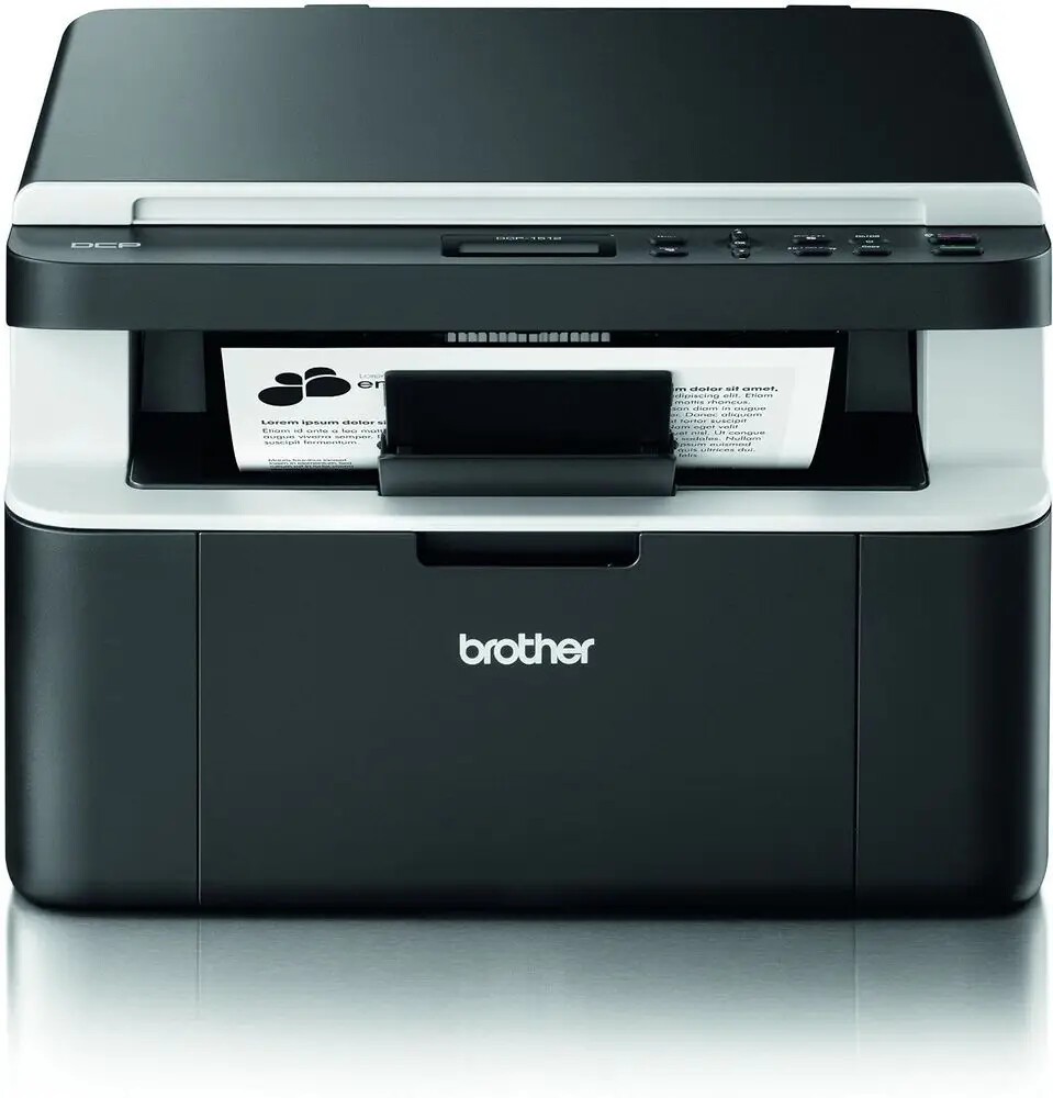 Brother DCP-1512E DCP1512EYJ1 laserová multifunkcia.

 Všeobecné
Typ tlačiarne monochromatická
Displej LCD
Maximálny formát papiera A4
Technológia laserová
Funkcie tlač, kopírovanie, skenovanie
Veľkosť displeja dvojriadkový (2 x 16 znakov)
Klasifikácia laseru trieda 1 (IEC 60825-1:2007)
Pamäť 16 MB
Procesor ARM9 200 MHz

Možnosti pripojenia
USB rozhranie USB 2.0

Kopírovanie
Obojstranné kopírovanie nie
Pomer zmenšenia / zväčšenia 25 - 400% v prírastkoch po 1%
Rýchlosť kopírovania A4 (mono) 20 kópií/min.
N na 1 áno
Rozlíšenie (mono) až 600 x 600 dpi

Rozmery a hmotnosť
Hmotnosť zariadenia 7 kg
Hmotnosť balenia 8,9 kg
Rozmery balenia 505 x 458 x 436 (Š x H x V) mm
Rozmery zariadenia 385 x 340 x 255 (Š x H x V) mm

Životné prostredie
Ekologický štítok Energy Star áno
Akustický výkon < než 6,5 BA pri tlači
Akustický tlak < než 51 dBA pri tlači
Obvyklá spotreba elektriny 0,75 kWh / týždeň

V balení
Obsah príručka bezpečnosti výrobku, stručný návod na obsluhu, príručka používateľa, DVD, štartovacia tonerová kazeta

Typy médií
Typy a veľkosti typy: kancelársky a recyklovaný papier
veľkosti: A4, Letter, Legal, Folio
Hmotnosti 65 - 105 g/m2

Operačné systémy a programy
Dodané programy pre Mac OS X Brother ControlCenter2
Dodané programy pre Windows Brother ControlCenter4
Podporované OS Windows® 8.1 / 8 / 7 / Vista / XP (32-bit a 64-bit verzie),
Mac OS X 10.6 - 10.10
Linux CUPS, LPD/LPRng (32-bit a 64-bit prostredie)

Manipulácia s papierom
Kapacita štandardného zásobníka 150 listov
Výstup papiera 50 listov

Tlač
Rýchlosť tlače na A4 (mono) 20 str./min.
Doba vytlačenia prvého výtlačku < než 10 sekúnd
Rozlíšenie až 2400 x 600 dpi (vertikálne x horizontálne)
Emulácia GDI

Skenovanie
Obojstranné skenovanie nie
Skenovanie do emailu, obrázku, súboru
Rýchlosť mono: 4,23 sekundy
farebne: 7,89 sekundy
Typ skenera CIS
Rozlíšenie optické: až 600 x 1200 dpi
interpolované: až 19200 x 19200 dpi

Spotrebný materiál a príslušenstvo
Štartovacia tonerová kazeta TN: kapacita približne 700 strán A4, výťažnosť kazety je deklarovaná v súlade s normou ISO / IEC 19752.
Štandardná tonerová kazeta TN-1030: kapacita približne 1000 strán A4, výťažnosť kazety je deklarovaná v súlade s normou ISO / IEC 19752.
Spotrebný materiál Jednotka fotovalca DR-1030: približ.

Záruka
Záruka 36 mesiacov po bezplatnej registrácii

 
!