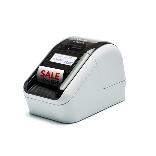 Brother QL-820NWB QL820NWBYJ1 tlačiareň samolepiacich štítkov.