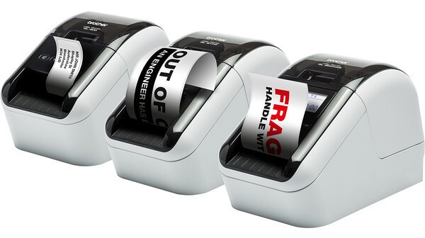 Brother QL-820NWB QL820NWBYJ1 tlačiareň samolepiacich štítkov.