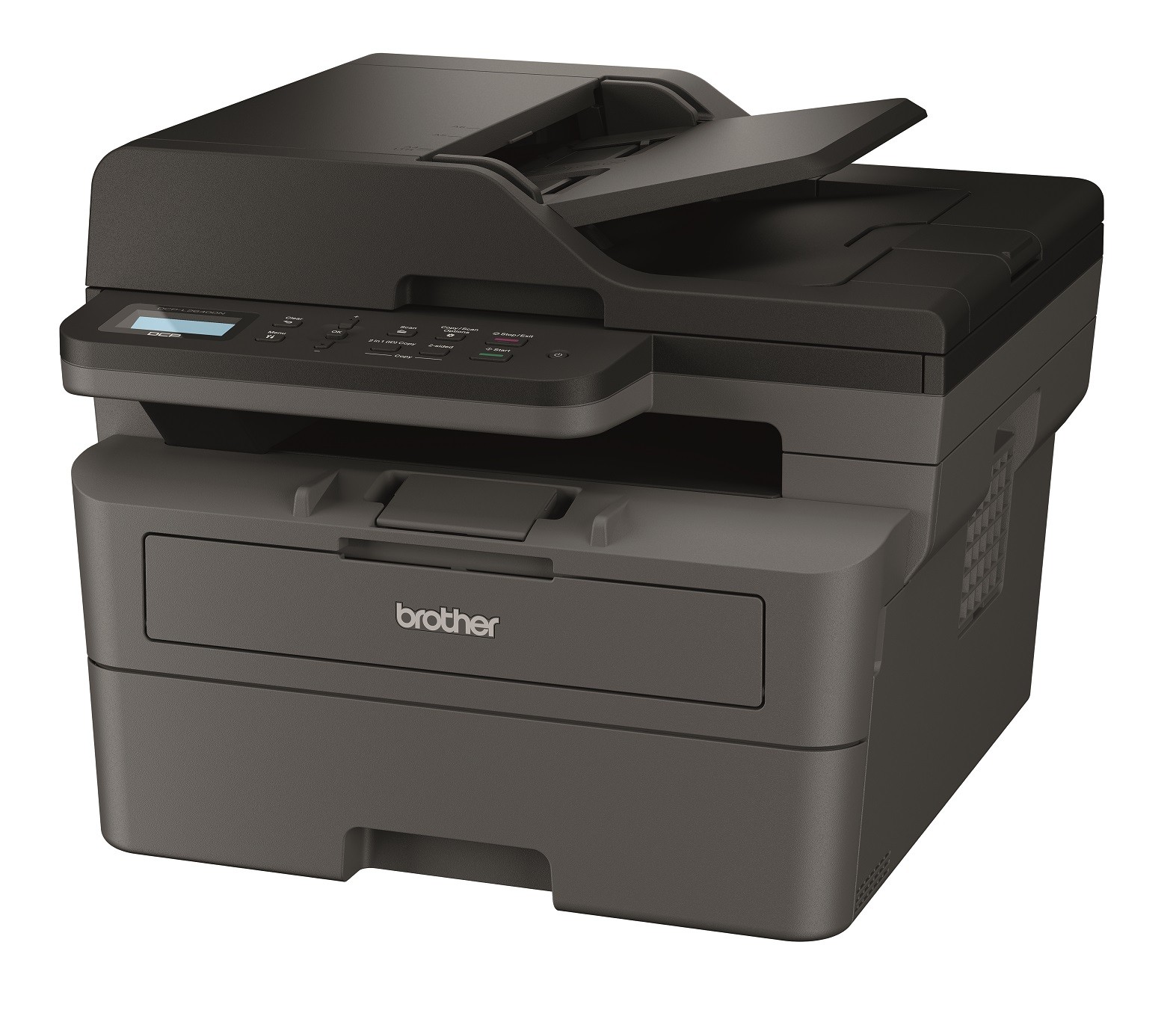 Brother DCP-L2640DN DCPL2640DN laserová multifunkcia.
* Elektrofotografická laserová tlačiareň
* Displej z tekutých kryštálov (LCD)

Formát tlačiarne:  A4
Rozlíšenie [DPI]: 1200 x 1200 dpi
Rýchlosť tlače [str/min]:  34/16 ppm [jednostranne/obojstranne]
Tlač prvej strany [sec]: do 8,5 sekundy
Max.
Pamäť [MB]: 256 MB

Obojstranná tlač:  áno

Kapacita zásobníka [str]: 

*Vstup/Výstup papiera: 250 + 1 list/120 listov
*ADF na 50 listov

Rozhranie: 
*USB 2.0
* LAN [10/100 Mbit]

Emulácia:  PCL
Kapacita štartovacieho tonera [str]:  do 1200 strán

Skenér: 

*Typ skenera/Farebná hĺbka: CIS/30 bitov
*Rýchlosť [A4; 100 dpi] mono/farebne: 2,27/6,80 ips [SX]
*Rozlíšenie [optické/interpolované]: 1200 x 1200 dpi/19200 x 19200 dpi

Spotreba [W]: 470 W/270 W/43 W/0,6 W [tlač/tichá tlač/ready/hl.
TEC hodnota:  0,39 kWh/týždeň
Hlučnosť [dB]:  49 dB(A)/6,63 B(A)
Rozmery [VxŠxH mm]: 410 x 399 x 319 mm
Hmotnosť [kg]: 10,3 kg

Podporované operačné systémy: Windows 10/11/Server, MacOS (iba cez AirPrint), Linux, ChromeOS

Záruka:24 mes.
 
!