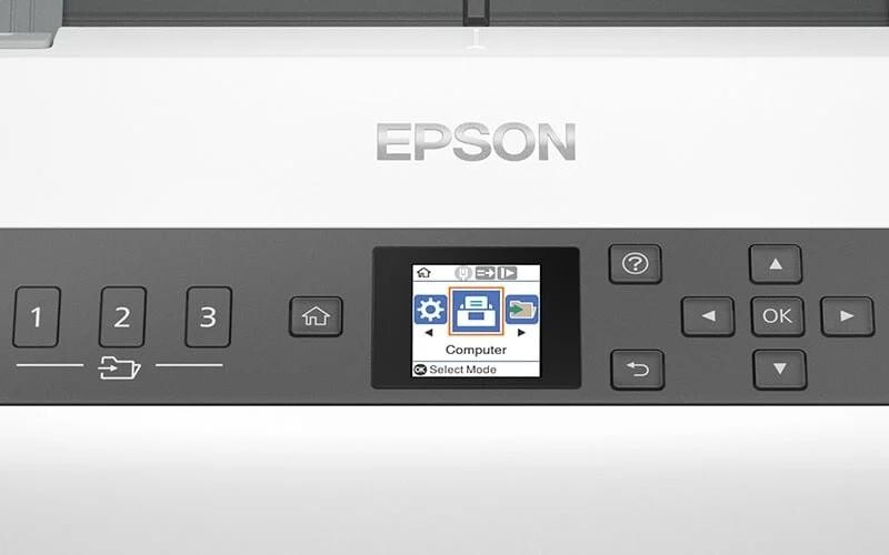 Epson WorkForce DS-730N B11B259401 skener.

Technológia
Typ skenera: Skener s podávačom
LCD displej: Typ: Farebný, Uhlopriečka: 3,7 cm
Optické rozlíšenie (ADF): 600 dpi x 600 dpi (horizontálne x vertikálne)
Skenovacie rozlíšenie: 600 dpi x 600 dpi (horizontálne x vertikálne)
Minimálna veľkosť dokumentu ADF: 50,8 mm x 50,8 mm (horizontálne x vertikálne)
Maximálna veľkosť dokumentu ADF: 215,9 mm x 6.096 mm (horizontálne x vertikálne)
Formáty papiera: A4 (21.0x29,7 cm), A5 (14,8x21,0 cm), A6 (10,5x14,8 cm), B4 (25,7x36,4 cm), B5 (17,6x25,7 cm), B6 (12,5x17,6 cm), Letter, Legal, Pohľadnice, Vizitky, Plastové karty, DL (obálka)
Hĺbka farieb: Vstup: 30 bitov Farba / 10 bitov Čiernobielo, Výstup: 24 bitov Farba / 8 bitov Čiernobielo

Skenner
Optický senzor: CIS (Kontaktný snímač obrazu)
Zdroj svetla: Technológia ReadyScan LED
Výstupné rozlíšenie: 1200 dpi
Rýchlosť skenovania: Čiernobielo: 40 Str./min - Farba: 40 Str./min merané pomocou Veľkosť: A4, Rozlíšenie: 200 / 300 dpi, Čiernobielo: 80 obr./min - Farba: 80 obr./min merané pomocou Veľkosť: A4 , Rozlíšenie: 200 / 300 dpi

Spracovanie papiera/médií
Kapacita papiera ADF: 100 Listov
Gramáž papiera ADF: Automatické podávanie: 27 - 413 g/m2
Typ automatického podávača dokumentov: Jednoprůchodové obojstranné skenovanie
Spoľahlivosť dennej kapacity: 4.500 Strán
Automatický podávač dokumentov: 100 Strán
Duplexné skenovanie: Áno

Funkcie skenovania
Funkcie a vlastnosti: Odstránenie/zlepšenie farieb RGB, Pokročilá funkcia odstránenia/zlepšenia farieb, Preskočenie prázdnych strán, Spojovanie formátu A3, Odstránenie dier, Rozšírená editácia obrazu, Preddefinované nastavenia, Automatická korekcia skosenia, Automatická detekcia viacerých stránkových dokumentov, duálny obrazový výstup (len Windows), Automatická rotácia obrazu, Zlepšenie textu, Vyhladzovanie hrán, Rozpoznávanie čiarového kódu, Ručné/automatické oddeľovanie úloh, Scan to Cloud Storage
Výstupné formáty: BMP, JPEG, TIFF, multi-TIFF, PDF, prehľadávateľné PDF, PDF/A, PNG, docx, xlsx, pptx

Možnosti pripojenia
Rozhranie: USB 2.0 typu B, Ethernetové rozhranie (1000 Base-T/ 100-Base TX/ 10-Base-T)
Podpora IPv6: Áno (iba zo systému Windows)
Skenovanie priamo do počítača: Áno (s riešeniami Document Capture Pro)

Všeobecné informácie
Spotreba energie: 14 W (Prevádzka), 5,9 W Pripravené, 1,5 W (úsporný režim), 0,1 W (vypnutie)
Rozmery výrobku: 296?
Hmotnosť výrobku: 3,6 kg
Ovládače: TWAIN, ISIS (Stiahnutie z webu), Epson Scan2 (TWAIN), SANE (Linux), WIA (Windows), ICA (Mac)
Kompatibilné operačné systémy: Mac OS 10.6+, Windows 10, Windows 7, Windows 8, Windows 8.1, Windows Server 2003, Windows Server 2008 (32/64bitová verzia), Windows Server 2012 R2, Windows Vista, Windows XP SP3

Obsah dodávky
Napájací adaptér, Ovládače a pomocné programy (CD), Hlavné zariadenie, napájací kábel, Návod na inštaláciu, USB kábel, záručný list