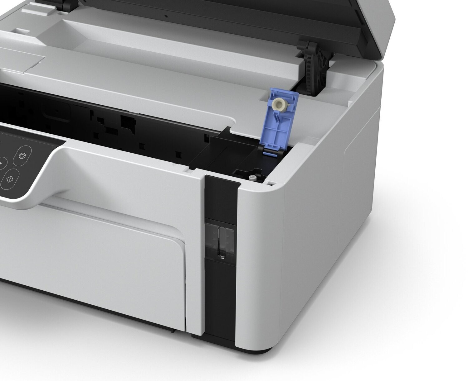 Epson EcoTank M2120 C11CJ18402 atramentová multifunkcia.

Táto tlačiareň Ecotank s funkciami bežnej aj mobilnej tlače, kopírovania a skenovania šetrí čas, je spoľahlivá a energeticky úsporná.
*Tlač až 5 000 strán
*Zariadenie 3 v 1 s pripojením Wi-Fi
*Predný zásobník na 150 listov

Formát tlačiarne: A4
Rozlíšenie[DPI]: 1.440 x 720 dpi
Rýchlosť čiernej tlače: Až 32 ppm
ISO Rýchlosť tlače: Až 15 ipm
Max.
LCD displej: Typ: Farebne, Uhlopriečka: 3,7 cm

Spracovanie papiera/médií
Kapacita výstupného zásobníka: 30 listov
Kapacita zásobníka papiera: 150 listov obyčajného papiera A4

Pripojenie
Rozhranie:  USB, Wi-Fi, Wi-Fi Direct
Tlač z mobilných zariadení a tlač do cloudu: Epson Connect (iPrint, Email Print, Remote Print Driver), Apple AirPrint

Skenér
Typ skenera: plochý, Contact image sensor (CIS)
Skenovacie rozlíšenie: 1200 x 2400 dpi

Fax: nie

Všeobecné informácie
Spotreba [W]: 15 W (samostatné kopírovanie, vzor ISO/IEC 24712), 0,7 W (úsporný režim), 4,3 W Pripravené, 0,2 W (vypnutie)
Rozmery :  375 x 318 x 200 mm (Š x H x V)
Hmotnosť [kg]:  5 kg

Záruka: 24 mesiacov

Odkaz na predĺženie záruky: https://www.epson.sk/promotions/extended-warranty



Epson M2120
S touto odolnou, rýchlou a energeticky úspornou tlačiarňou EcoTank s doplniteľnou atramentovou nádržkou môžete tlačiť, kopírovať, skenovať a zároveň výrazne ušetriť.


Nižšie náklady na tlač
Za tri roky môžete s tlačiarňou EcoTank ušetriť až 50 % nákladov oproti čiernobielym laserovým tlačiarňam.


Nízke náklady na atrament
 
S náhradnými atramentovými fľaštičkami môžete ušetriť až 90 % nákladov na tlač jednej strany a navyše nemusíte neustále dopĺňať atrament.
 
Spoľahlivosť
 
Na všetky tlačiarne EcoTank mono sa vzťahuje záruka jeden rok alebo 100 000 strán, takže môžete tlačiť bez starostí.
 
Úspora času
 
Nezabíjajte čas výmenou spotrebného materiálu – atramentový tankový systém stačí naplniť a ďalej sa nemusíte o nič starať.
 
Úspora energie
 
Vďaka tlačiarňam EcoTank mono znížite spotrebu energie a režijné náklady.
 
Mobilná tlač
 
Vďaka Wi-Fi pripojeniu a aplikáciám Epson pre mobilnú tlač môžete tlačiť odkiaľkoľvek v kancelárii.

 
!
Chcete ZDARMA predĺžiť záruku na 3 roky?