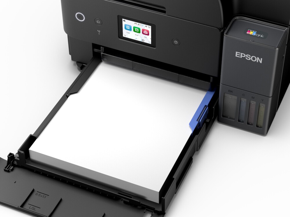 Epson EcoTank L6390 C11CL40405 atramentová multifunkcia.
(obálka), C6 (obálka), 10 x 15 cm, 13 x 18 cmRozlíšenie [DPI]: 4.800 x 1.200 dpi 
Rýchlosť tlače [str./min.]: 18 Str./min Čiernobielo, 9 Str./min Colour
Max.
Obojstranná tlač: Áno
Automatický podávač pre skenovanie:  ÁnoKapacita zásobníka [str.]:  250 Listov Štandardné

* Automatický podávač dokumentov: Áno
* Kapacita zásobníka papiera: 250Duplexná tlač:  Áno (A4, obyčajný papier)Okraje tlače: 0 mm horný, 0 mm pravý, 0 mm spodný, 0 mm ľavý (Ak je definovaný okraj.
dokumentov – obojstranné skenovanie (obyčajný papier A4), Automatická obojstranná tlač (A4, obyčajný papier), Tlač bez okrajov Skenner:

* Skenovacie rozlíšenie: 1.200 dpi x 2.400 dpi (horizontálne x vertikálne)
* Typ skenera: Contact image sensor (CIS)Fax:

*Voliteľ rýchlosti faxu (max.): 100 mien a čísel
*Pamäť stránok: až 100 strán (ITU-T, tabuľka č.
*Faxové funkcie: Faxovanie z PC, Automatické opakovanie, Adresár, Rozosielanie faxu, Náhľad faxu, Prijatie prieskumuSpotreba [W]: 15 W (samostatné kopírovanie, vzor ISO/IEC 24712), 0,7 W (úsporný režim), 7,4 W Pripravené, 0,1 W (vypnutie), TEC 0,1 kWh/týždeň)Rozmery (šírka x hĺbka x výška): 375 x 347 x 240 mmHmotnosť [kg]: 7,3 kg Podporované operačné systémy: Mac OS X 10.9.5 alebo novší, Windows 10 (32/64 bit), Windows 11, Windows 7 (32/64 bit), Windows 8
(32/64bitová verzia), Windows 8.1 (32/64 bit), Windows Server 2008 (32/64bitová verzia), Windows
Server 2008 R2, Windows Server 2012 (64bit), Windows Server 2012 R2, Windows Server 2016,
Windows Server 2019, Windows Server 2022 Obsah balenia: 1 sada atramentu (1 × 127 ml BK, 3 × 70 ml CMY) + Extra Black, Hlavné zariadenie, napájací kábel, Záručný dokument, sprievodca rýchlou inštaláciouZáruka: 1 rok