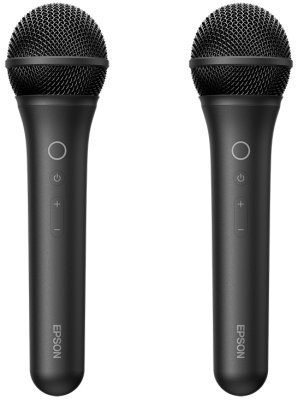 Epson Epson V12HC00080 ELPKM01 Wireless Karaoke Microphone Pair
