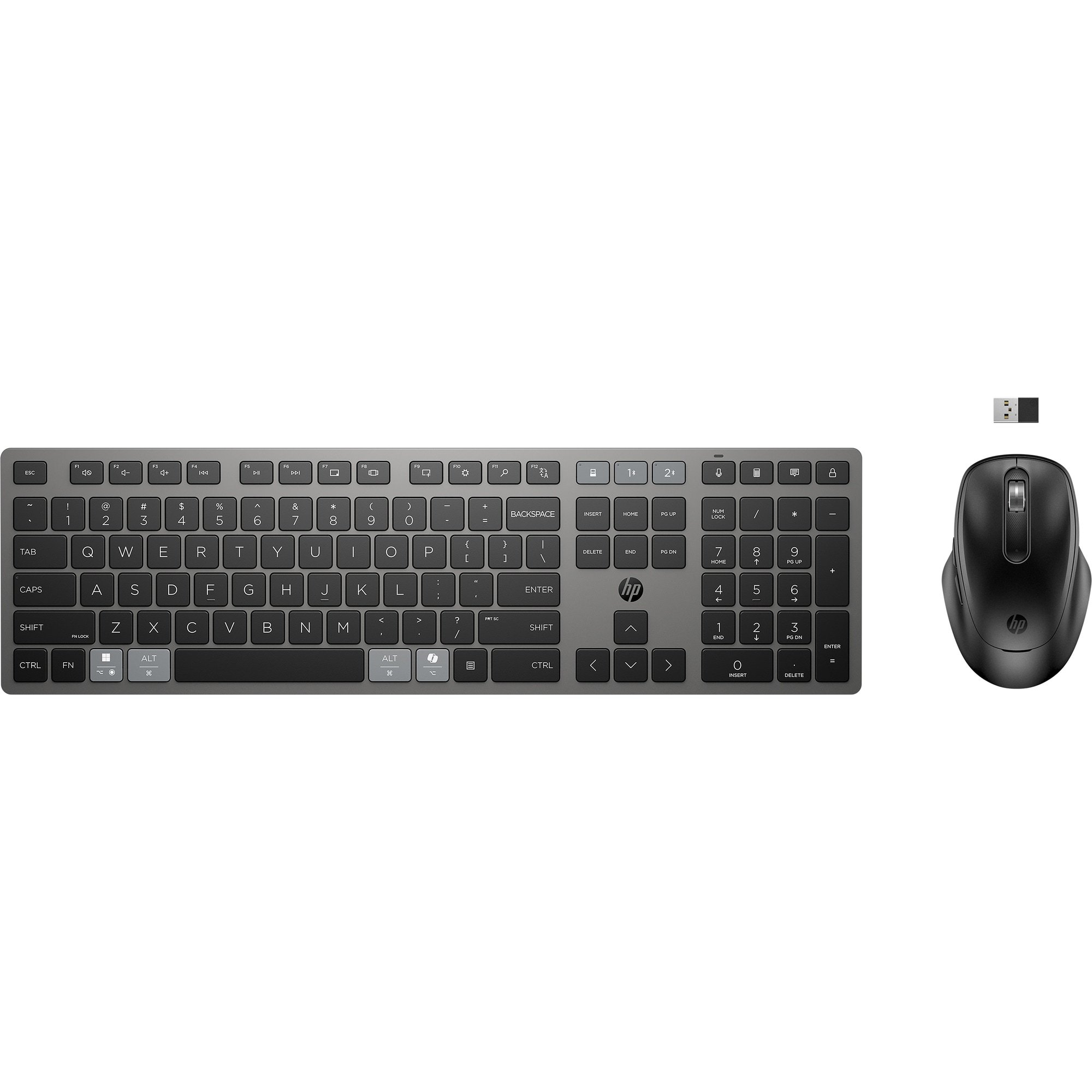 HP 720 Rechargeable wireless keyboard mouse CZ/SK