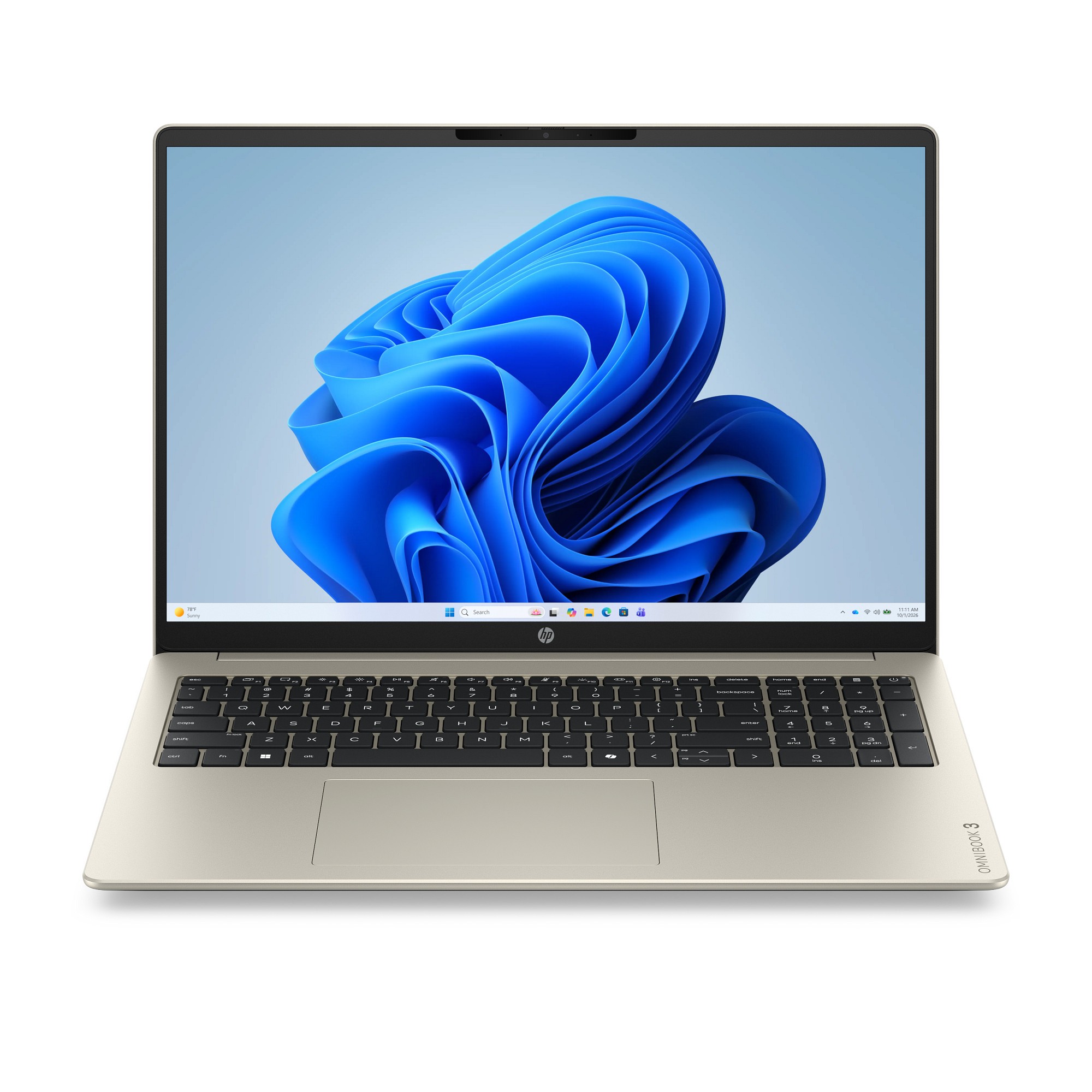 HP HP Omnibook 3/16-bu0000ncx/3-100U/16"/WUXGA/8GB/512GB/Intel int/W11H/Gold/2R
