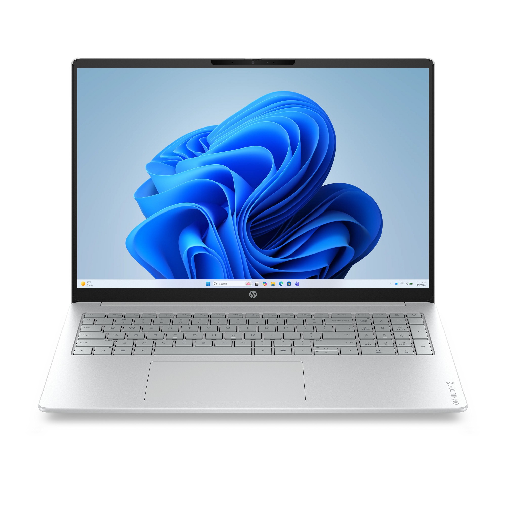HP HP Omnibook 3/16-by0000ncx/R5-40/16"/WUXGA/16GB/512GB/AMD int/W11H/Silver/2R