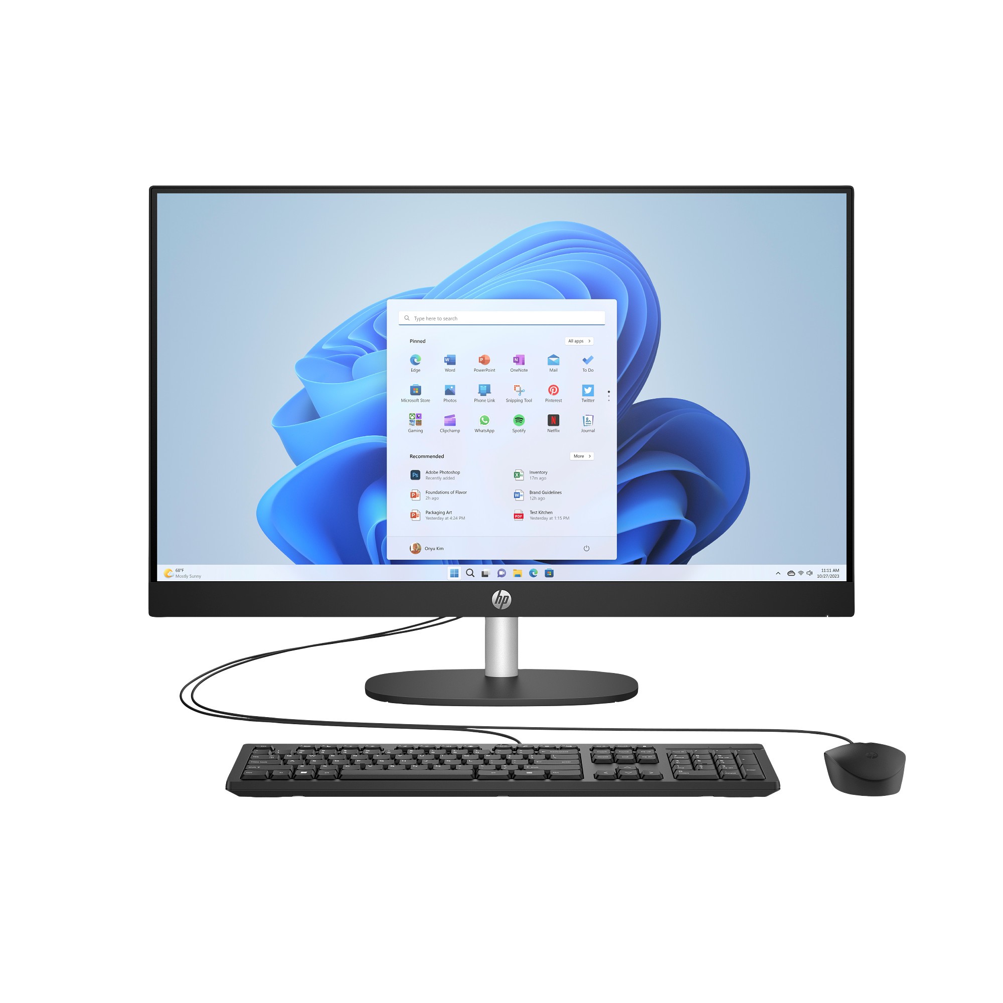 HP HP 27/27-cr0012nc/27"/FHD/i5-1335U/8GB/512GB/Intel int/W11H/Black/2R