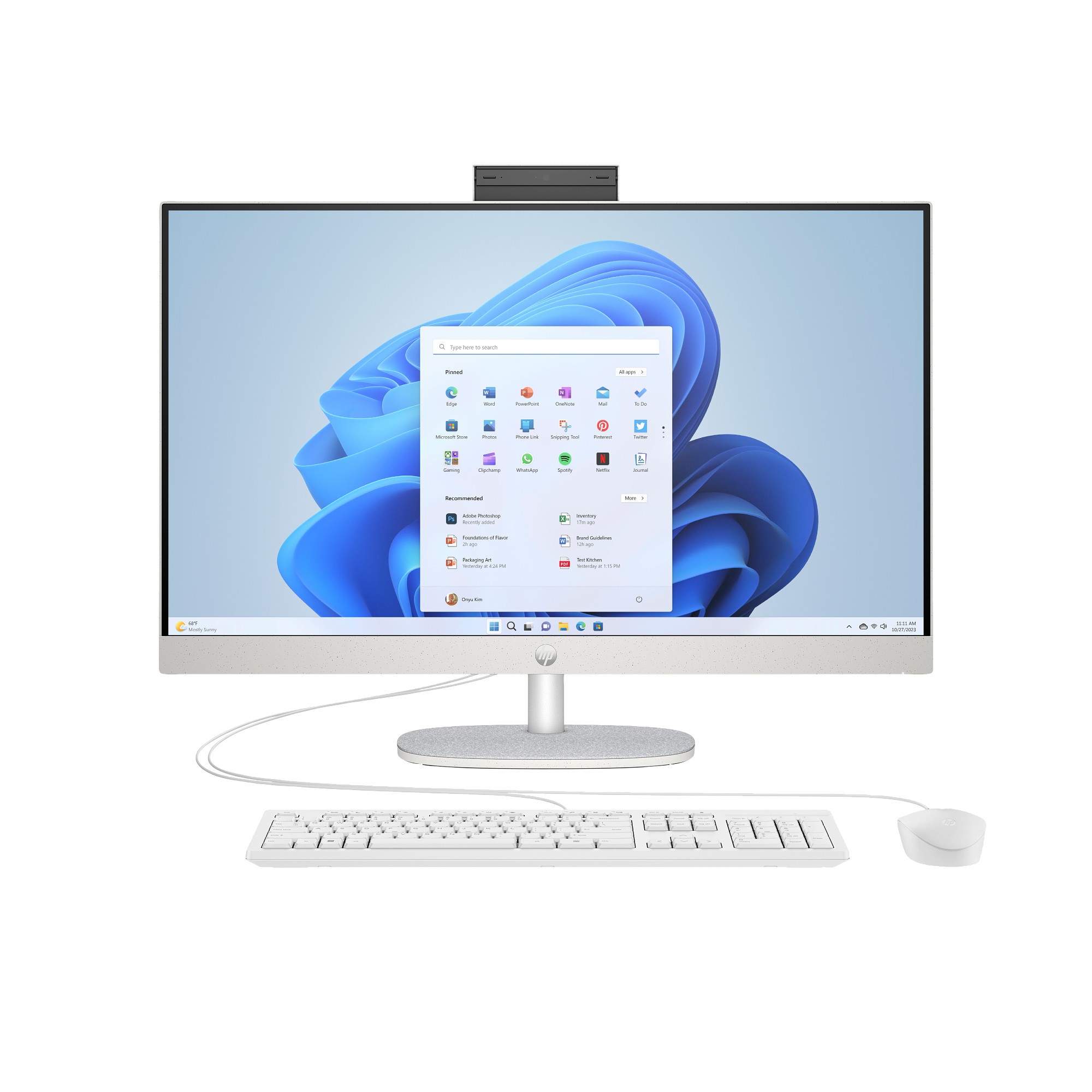 HP HP 27/27-cr0014nc/27"/FHD/i5-1335U/16GB/512GB/Intel int/W11H/White/2R