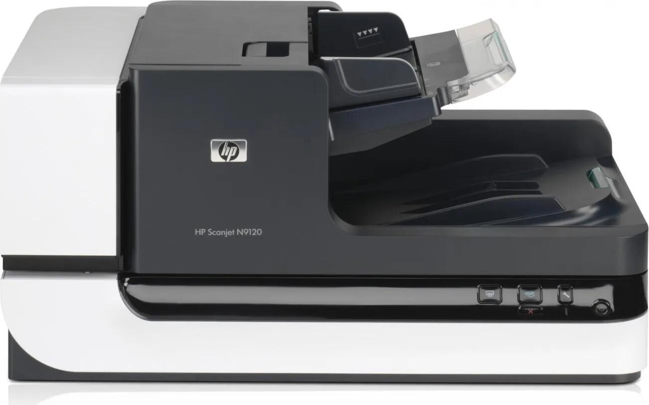 HP ScanJet Enterprise Flow N9120 fn2 L2763A#B19 skener.

Typ skenera:  ploché prevedenie
Formát predlohy: 297 x 432
Automatický podávač: Áno
Skenovacie rozlíšenie [DPI]:  až 600
Farebná hĺbka [bitov]:  24
Rozhranie: 

-10/100/1000 Ethernet
-1 vysokorýchlostný hostiteľský port USB (vzadu)
-1 vysokorýchlostný hostiteľský port USB (vpredu)
-1 rozhranie pre integráciu hardvéru, vysokorýchlostný port USB
-1 port USB-Device Port (zadný)

Spotreba energie [W]:  21 (1,2 režim spánku, 0,3 W vypnuté)
Rozmery [š x v x h mm]:  602 x 635 x 287
Hmotnosť [kg]:  21,4

Podporované OS: 
Linux Debian (7.0, 7.1, 7.2, 7.3, 7.4, 7.5, 7.6, 7.7, 7.8, 7.9, 8.0, 8.1, 8.2, 8.3, 8.4, 8.5, 8.6), Linux Fedora (22, 23, 24), Linux Mint (17, 17.1, 17.2, 17.3, 18), Linux Red Hat Enterprise (6.0, 7.0), Linux SUSE (13.2, 42.1), Linux Ubuntu (12.04, 14.04, 15.10, 16.04, 16.10), OS Mac OS 10.12 Sierra, OS X 10.11 El Capitan, OS X 10.10 Yosemite, UNIX, Windows 10 všetky 32/64bitové edície (okrem RT OS pre tablety), Windows 7 všetky 32/64bitové edície, Windows 8/8.1 všetky 32/64bitové edície (okrem RT OS pre tablety)

Obsah balenia: 
Dokumentový skener HP ScanJet Enterprise Flow N9120 fn2
Príručka pre inštaláciu hardvéru
HP N9120 fn2 HbrCD pre Mac a PC
Disk CD s používateľskou príručkou HP s regulačnými informáciami
Napájací kábel
Kábel USB

Záruka:  12 mesiacov