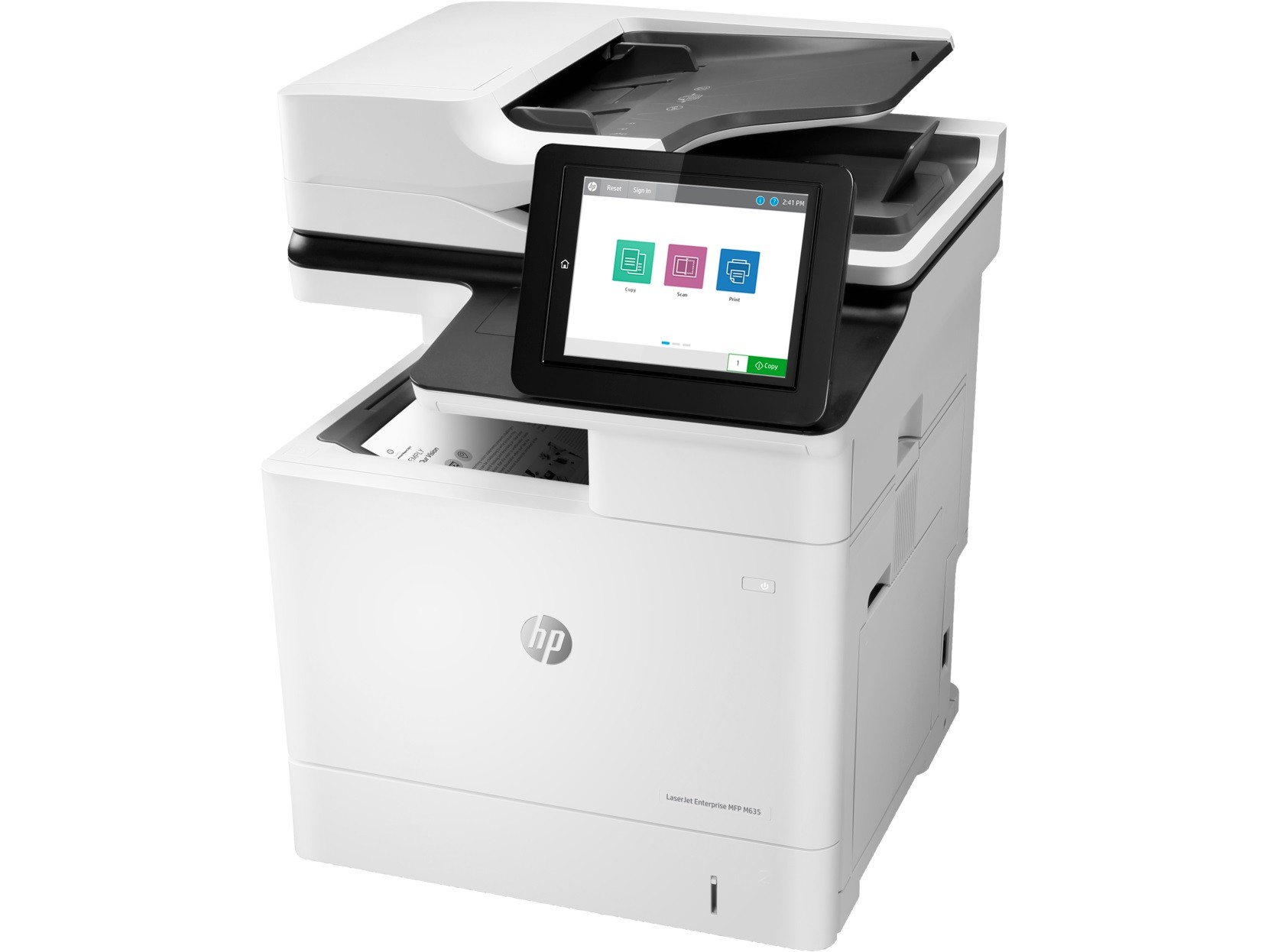 HP LaserJet Enterprise M635h 7PS97A#B19 laserová multifunkcia.

*Tlač, kopírovanie, skenovanie, voliteľne faxovanie

*20,3cm (8,0