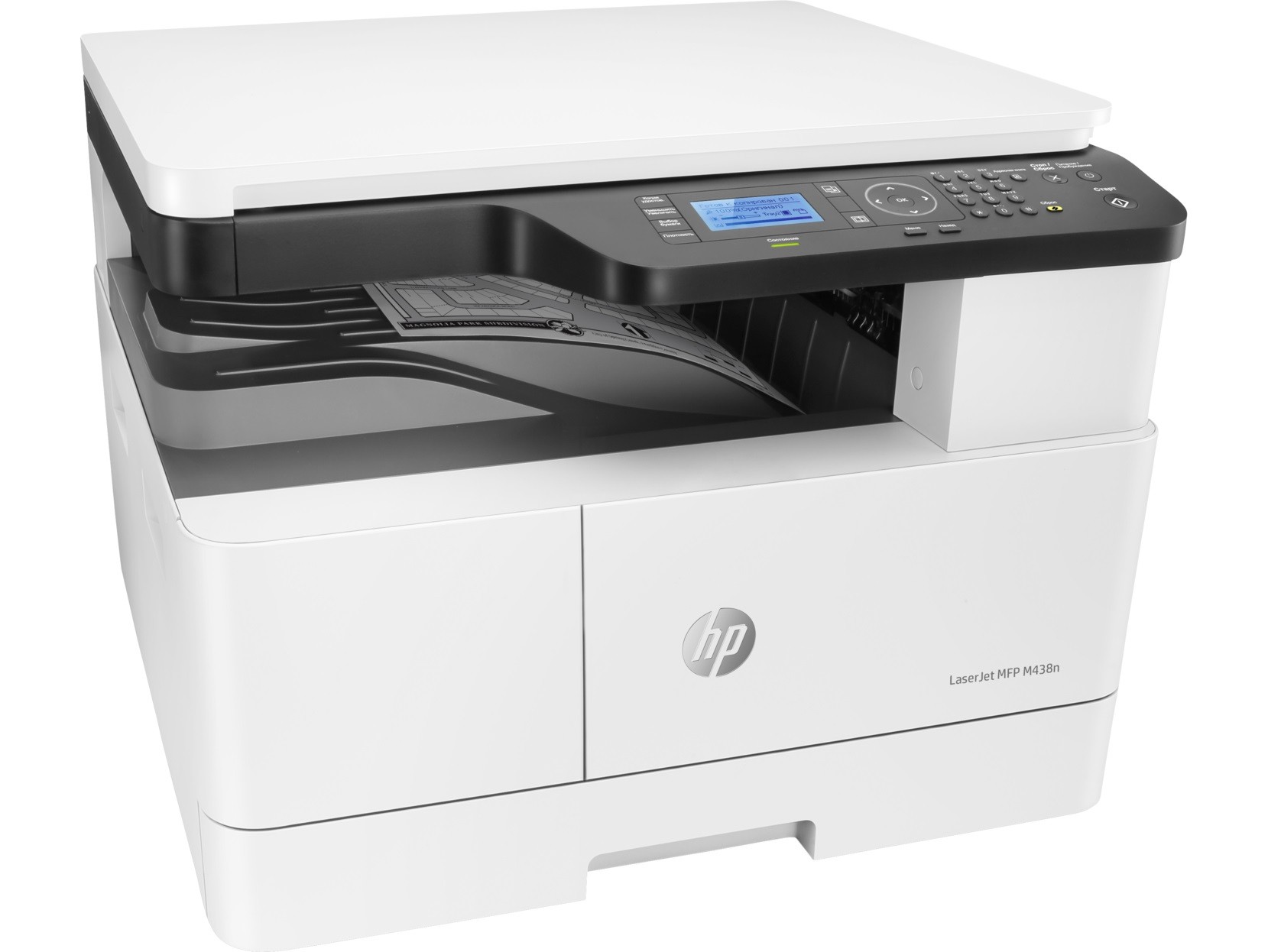 HP LaserJet MFP M438n 8AF43A#B19 laserová multifunkcia.


* Tlačiareň splní vaše požiadavky na tlač v rôznych objemoch
* Spoľahlivosť a produktivita
* Vyberte si skvelé riešenie pre kancelársku tlač

Tlač, kopírovanie, skenovanie

4-riadkový displej LCD, tlačidlo napájania LED (biela 1EA), navigačná klávesa LED (biela 4EA), stavová kontrolka LED (zelená 1EA, oranžová 1EA), klávesa napájania, klávesa spustenia, klávesa zastavenia, klávesa zrušenia, klávesa resetovania, numerická klávesa (12EA), klávesa OK, klávesa ponuky (2EA), klávesa režimu (2EA), funkčná klávesa (4EA)

Laser

Formát tlačiarne:  A3
Rozlíšenie[DPI]:  Čiernobielo (najlepšie): Až 1 200 x 1 200 dpi
Rýchlosť čiernej tlače [str/min]:  Čiernobielo (A4, normálne): Až 22 str./min

Tlač prvej strany [sec]: 
Čiernobielo (A4, pripravené): Už za 9,2 s
Čiernobielo (A4, režim spánku): Už za 22,2 s;

Max.
Pamäť [MB]: Štandardná: 256 MB

Automatický duplexný podávač pre skenovanie:  nie

Kapacita zásobníka [str]: 

*Štandardný vstup: Zásobník 1: 100 listov; Zásobník 2: 250 listov
*Štandardný výstup: Až 250 listov

Rozhranie: 

*Štandardné: 1x vysokorýchlostný port USB 2.0 pre zariadenie, Ethernet 10/100 Base TX
*Bezdrôtové pripojenie: Nie

Tlačové jazyky:  PS, PCL6
Kapacita štartovacieho tonera [str]:  4 000 strán

Skenér: 

Rýchlosť: Normálna (A4): Výchozia rýchlosť z plochého skenera alebo automatického podávača dokumentov.
Formát uloženia: PDF, JPEG, TIFF

Typ skenera: Ploché prevedenie; Technológia skenovania: Digital-CMOS Image Sensors (D-CIS); Twain verzia: Verzia 2.1; Obojstranné skenovanie prostredníctvom automatického podávača dokumentov: Nie; Maximálna veľkosť skenovaného dokumentu (z plochy, z automatického podávača): 297 x 432 mm; Optické rozlíšenie skenovania: Až 600 dpi

Fax:  nie

Spotreba [W]:  550 W (prebiehajúca tlač), 80 W (pohotovostný režim), 0,7 W (režim spánku), 0,2 W (vypnuté)
Hlučnosť :  Zvukové emisie – napájanie: 6,6 B(A) (tlač rýchlosťou 22 str./min),Emisie akustického tlaku: 51 dB(A)
Rozmery :  Min.
Hmotnosť [kg]: 25 kg

Podporované operačné systémy:  Windows 7 (32/64-bitový); Windows 2008 Server R2; Windows 8 (32/64-bitový); Windows 8.1 (32/64bitový); Windows 10 (32/64bitový); Windows 2012 Server; Windows 2016 Server; Red Hat Enterprise Linux: 5, 6, 7; Fedora: 15, 16, 17, 18, 19, 20, 21, 22, 23, 24, 25, 26; openSUSE: 112, 11.4, 12.1, 121.2, 12.3, 13.1, 13.2, 42.1; Ubuntu: 11.10, 12.04, 12.10, 13.04, 13.10, 14.04, 14.10, 15.04, 15.10, 16.04, 16.10, 17.04, 17.10, 18.04, 18.10, 19.04; SUSE Linux Enterprise Desktop: 10, 11, 12; Debian: 6, 7, 8, 9; Linux Mint: 15, 16, 17, 18

Obsah balenia: Tlačiareň HP LaserJet MFP M438n; Napájací kábel; Tonerová kazeta; Používateľská príručka; USB kábel

Záruka: 24 mesiacov


Tlačiareň s dynamickým zabezpečením
Niektoré tlačiarne HP sú určené na prevádzku iba s kazetami, ktoré majú nový alebo znovu použitý čip HP alebo elektronické obvody.