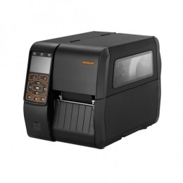 E-shop Bixolon XT5-46 XT5-46ND9S, 24 dots/mm (600 dpi), peeler, rewind, disp. (colour), RTC, USB, USB Host, RS232, Ethernet, black