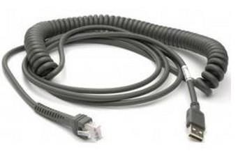 Levně Datalogic 90A052066 Scanning USB kabel, TypA, kroucený, 5m