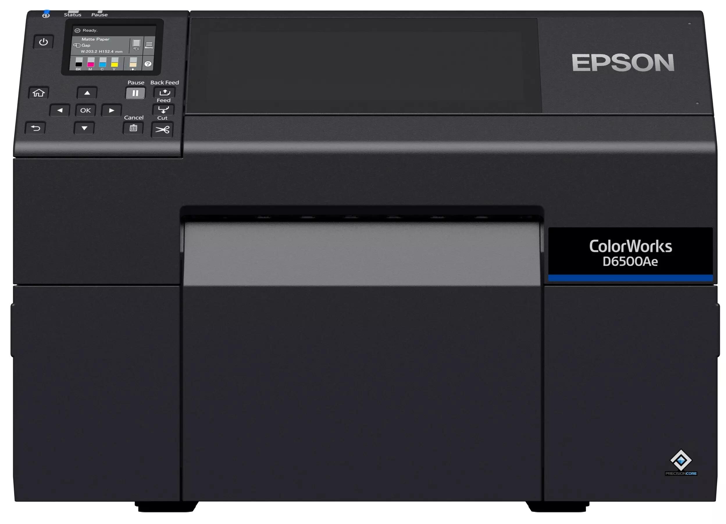 Epson ColorWorks D6500 (Ae) C31CL91102, barevná tiskárna štítků, cutter, disp., USB, Ethernet, black