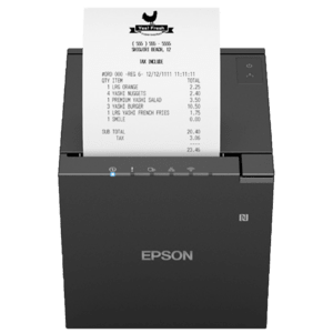 Epson TM-m30III, 8 dots/mm (203 dpi), cutter, USB, USB-C, Ethernet, Wi-Fi, NFC, black