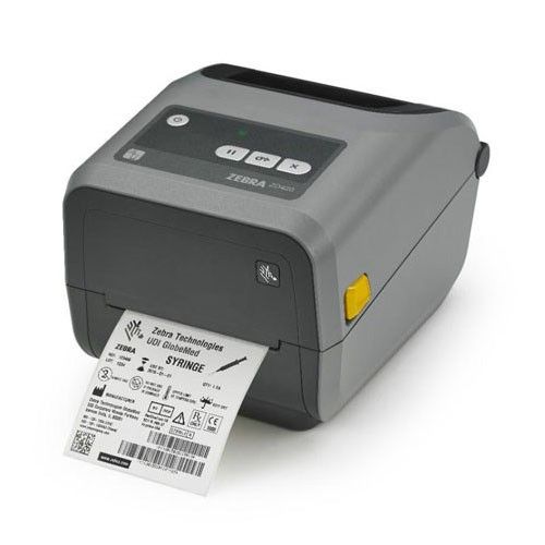 Zebra ZD421c ZD4A042-C0EM00EZ TT, 8 dots/mm (203 dpi), tiskárna štítků, EPLII, ZPLII, USB, odlepovač, black (nástupce GC420t)