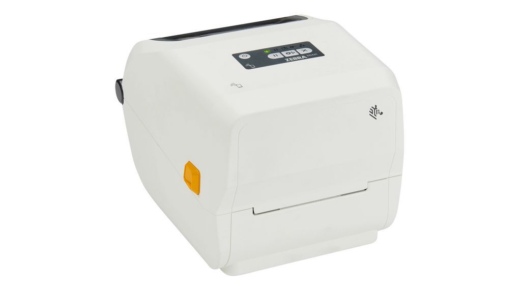 Zebra ZD421t Healthcare ZD4AH42-30EW02EZ, 8 dots/mm (203 dpi), tiskárna štítků, USB, USB Host, BT, Wi-Fi, white