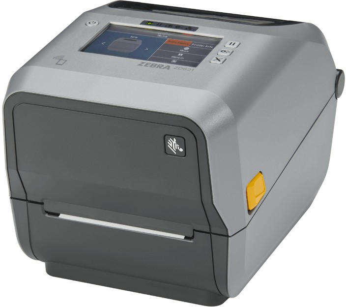 Zebra ZD621t ZD6A042-31EF00EZ, 8 dots/mm (203 dpi), tiskárna štítků, peeler, RTC, USB, USB Host, RS232, BT (BLE), Ethernet, grey