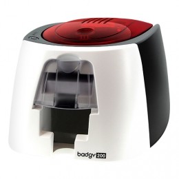 E-shop Evolis Badgy200 B22U0000RS, tlačiareň kariet, single sided, 12 dots/mm (300 dpi), USB