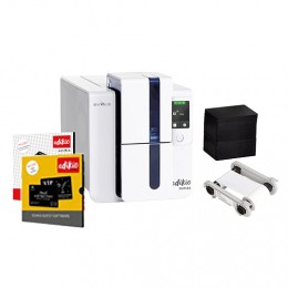 E-shop Evolis Edikio ED1H0000CD-BS003, tlačiareň kariet, DUPLEX Price Tag solution, dual sided, 12 dots/mm (300 dpi), USB, Ethernet