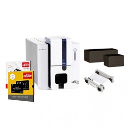 E-shop Evolis Edikio EF1H0000XS-BS012, tlačiareň kariet, FLEX Guest solution, single sided, 12 dots/mm (300 dpi), USB, Ethernet
