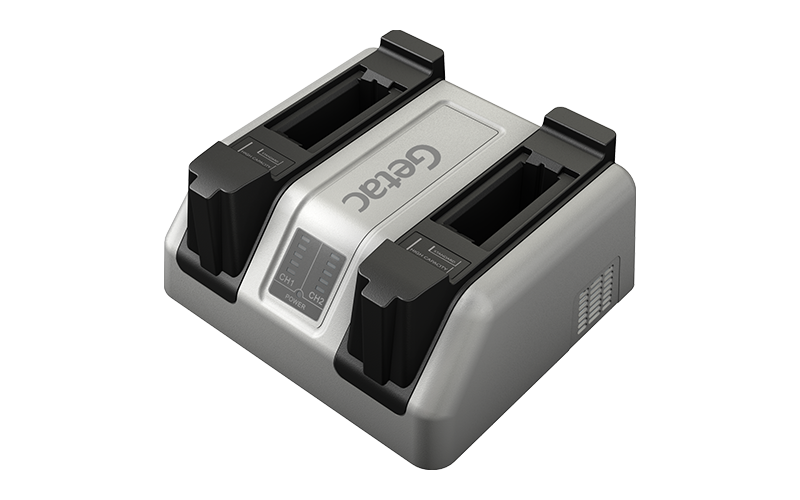 Getac GCMCEH battery charging station, 2 slots
