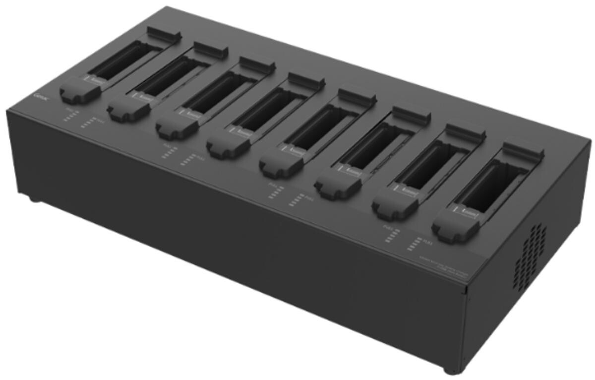 Getac GCECEN battery charging station, 8 slots