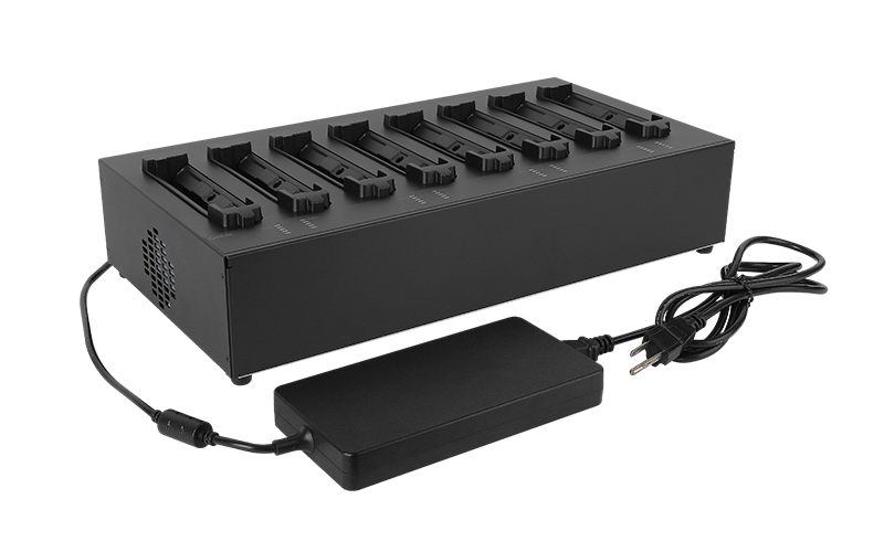 Getac GCECEA battery charging station, 8 slots, EU
