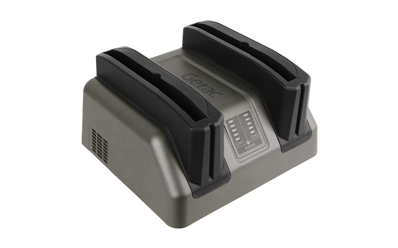 Getac GCMCKG battery charging station, 2 slots, UK