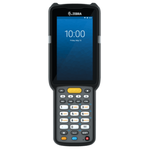 Zebra MC3300x, 1D, 10.5 cm (4\'\'), Func. Num., BT, Wi-Fi, NFC, Android, GMS