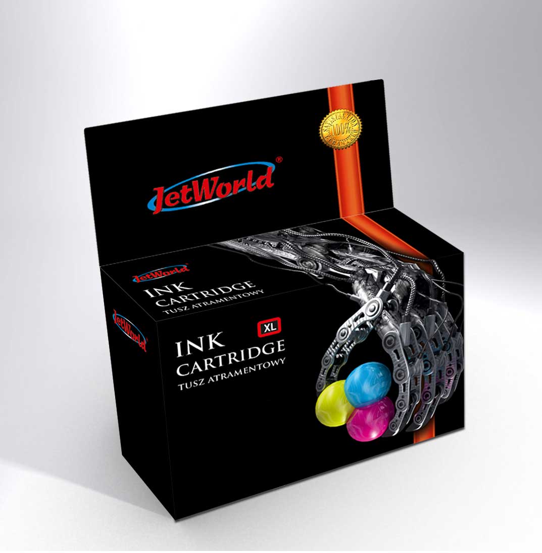 Levně Ink Cartridge JetWorld Tri-Color Lexmark 43 remanufactured 18YX143E