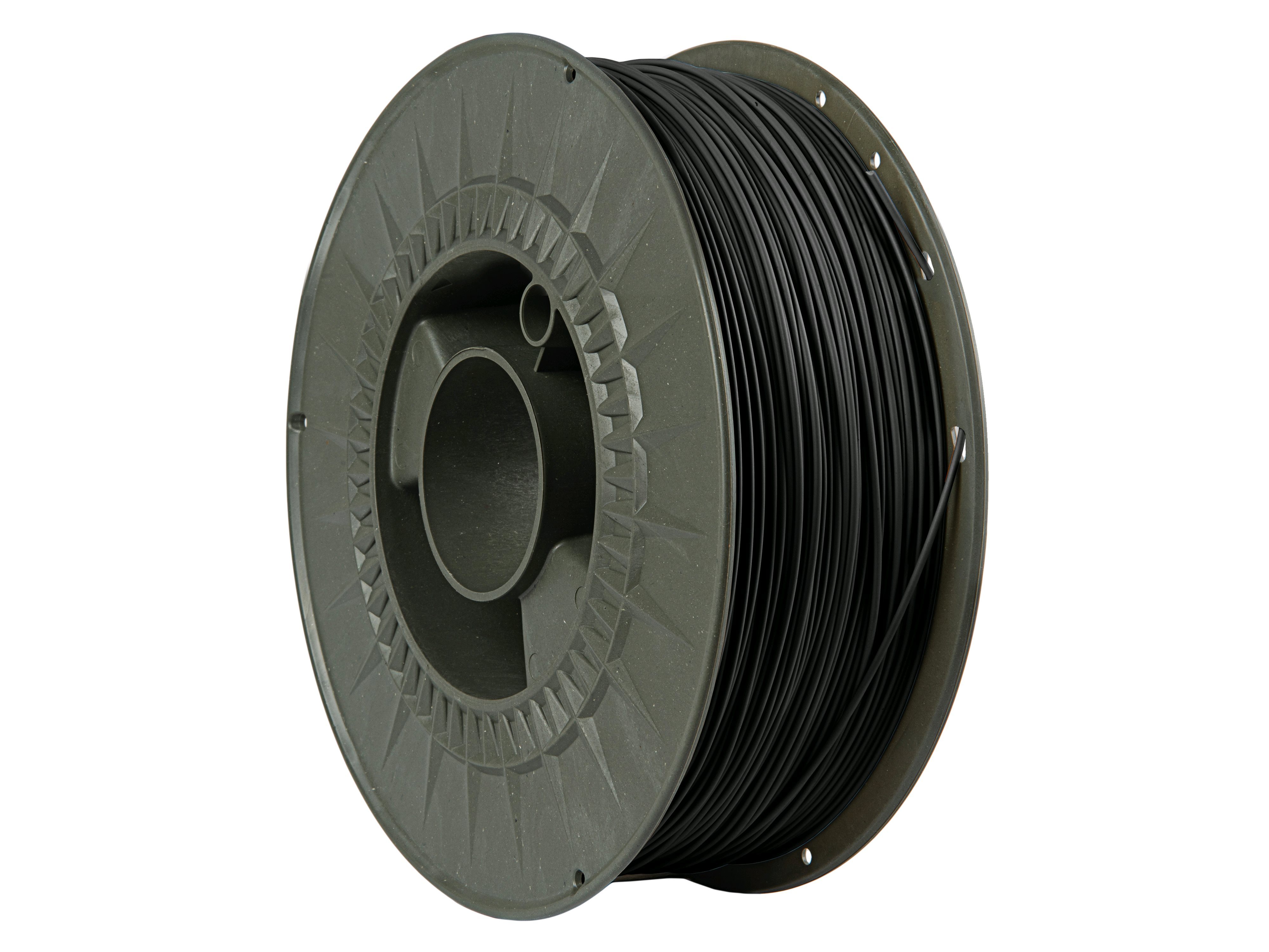 Levně C-Tech 3DF-E-PLA-1.75-BK 3D Filament, ESSENTIAL LINE, PLA, 1,75mm, 1000g, Černý (Black)