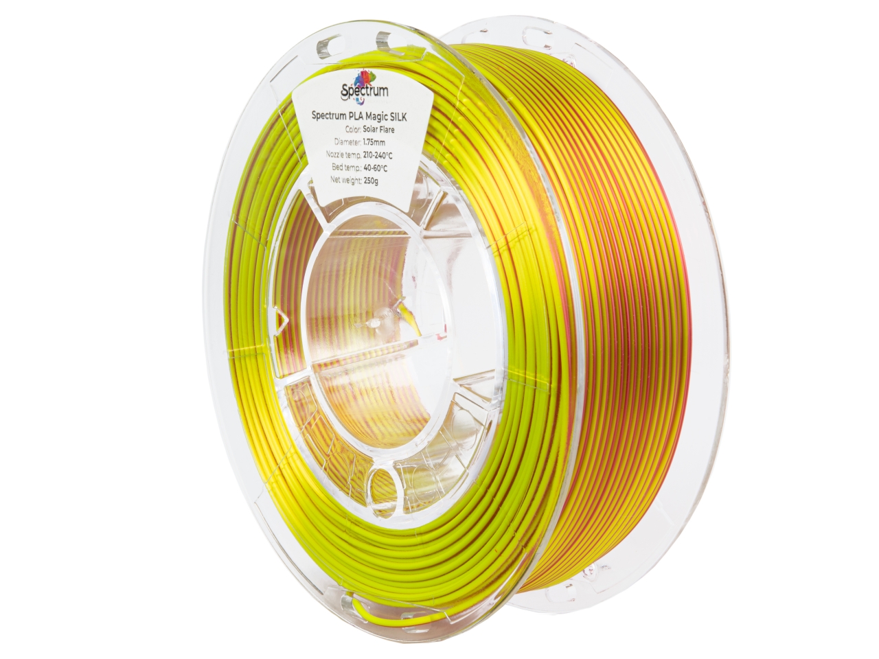 Spectrum 81395 filament, PLA Magic SILK, 0.25kg, 1.75mm, SOLAR FLARE