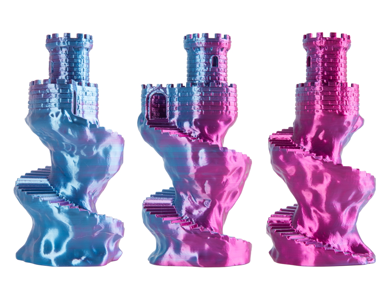 Spectrum 81398 filament, PLA Magic SILK, 0.25kg, 1.75mm, AURORA BLOOM