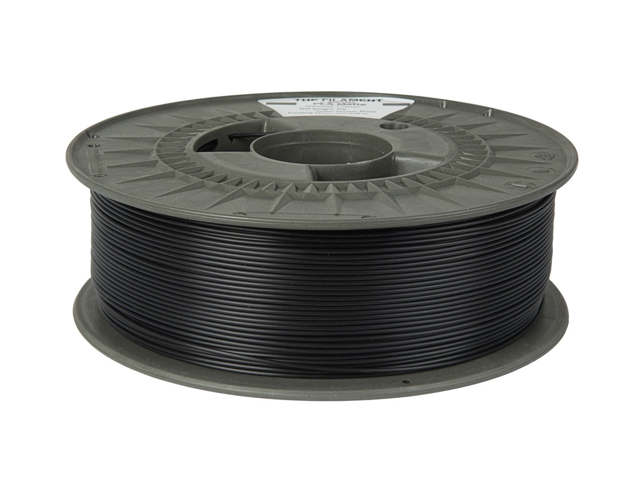 Levně "The Filament" by Spectrum TF-24208, PLA Matte, 1,75mm, 1000g, Černý (Stealth black)