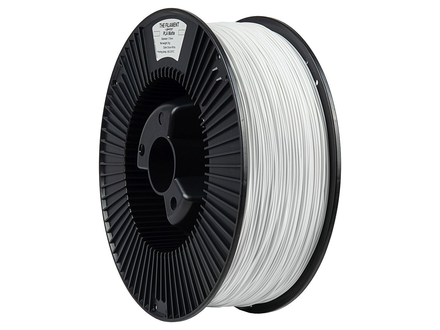 Levně "The Filament" by Spectrum TF-24193, PLA Matte, 1,75mm, 3000g, Bílý (Snow white)